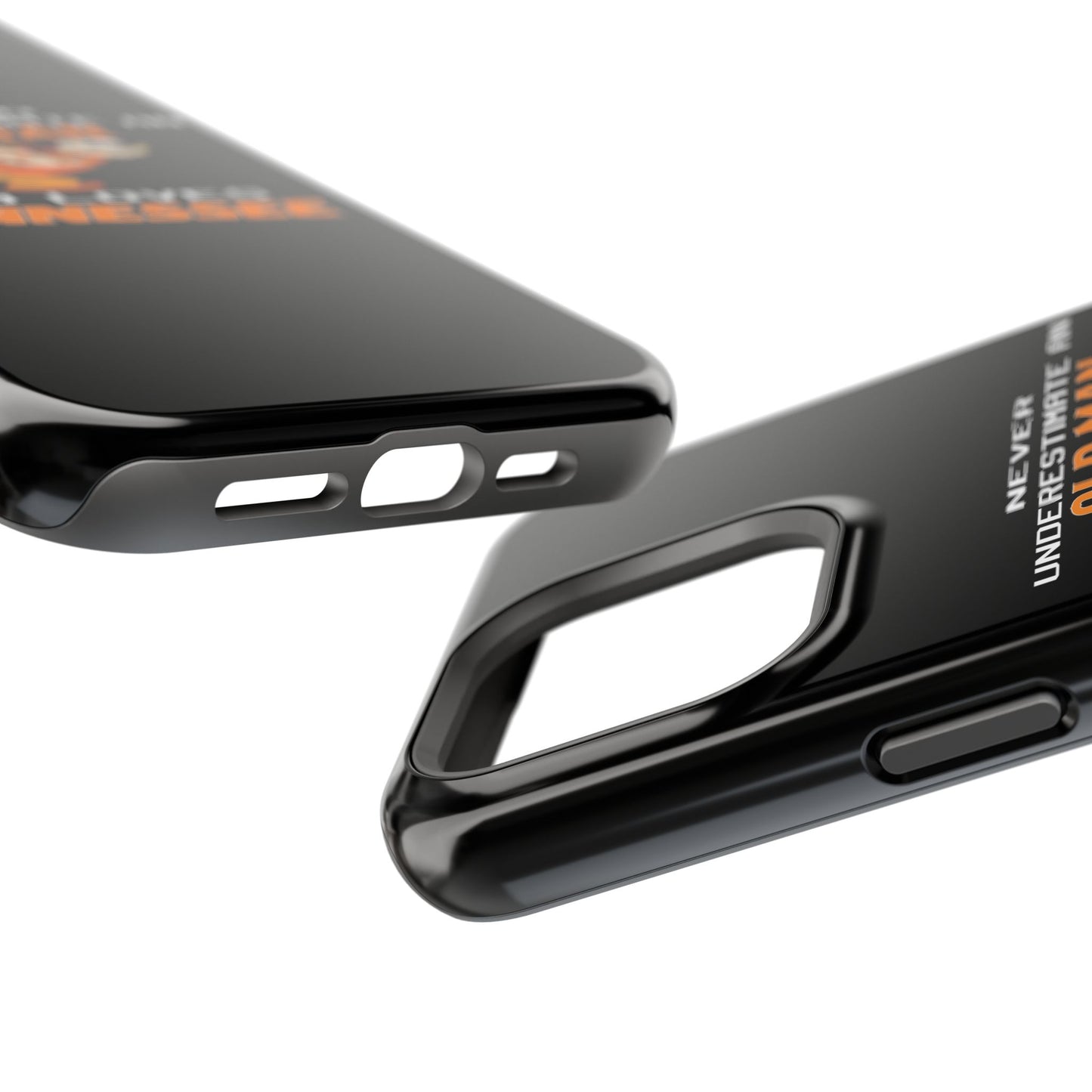 Tough Phone Case, Old Man Who Loves Tennessee, Gift for Grandpa, Tennessee Pride, Men's Accessories, Father's Day, Custom Cases