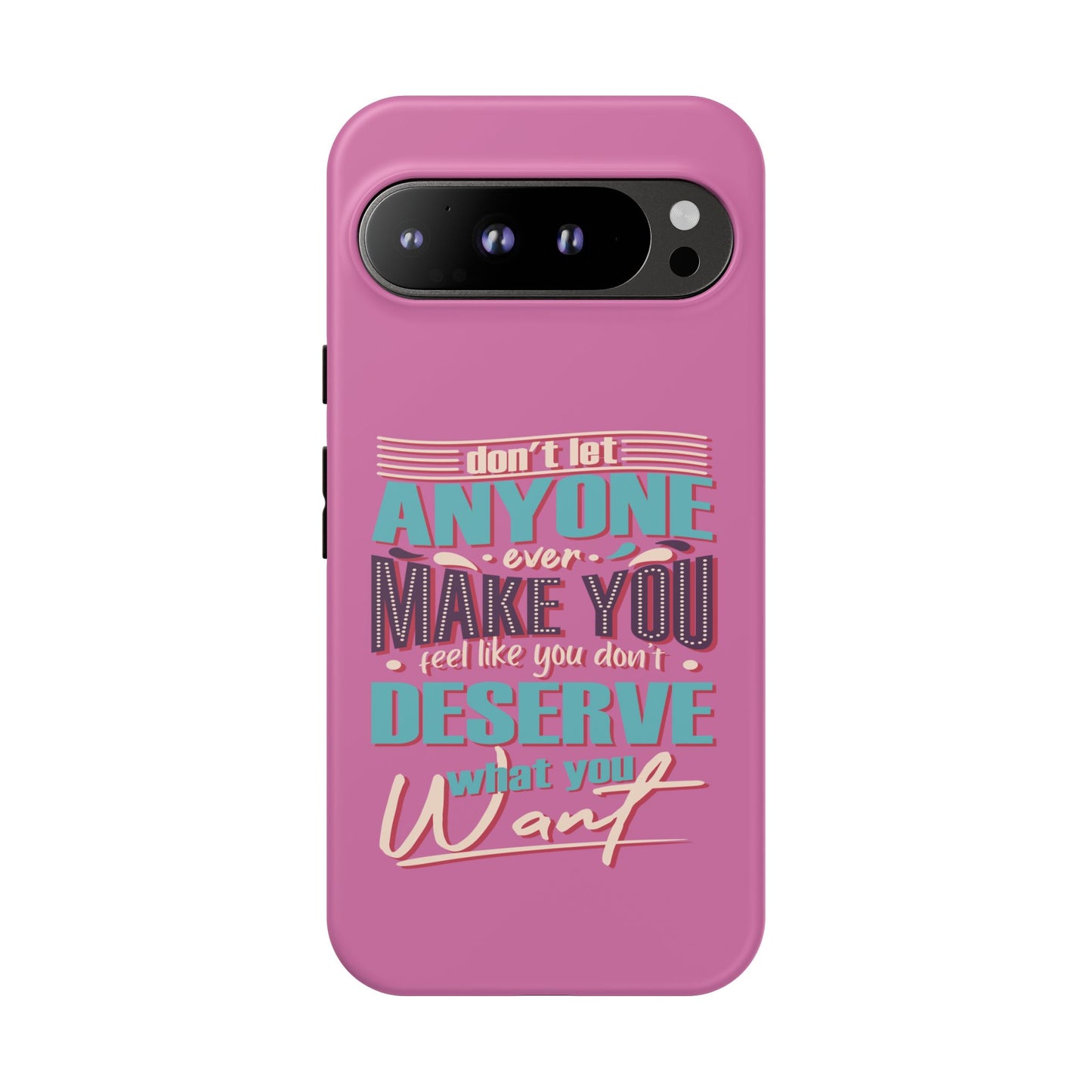 Inspirational Phone Case, Motivational Phone Cover, Tough Cases for Her, Gift for Friends, Self-Love Quote Case
