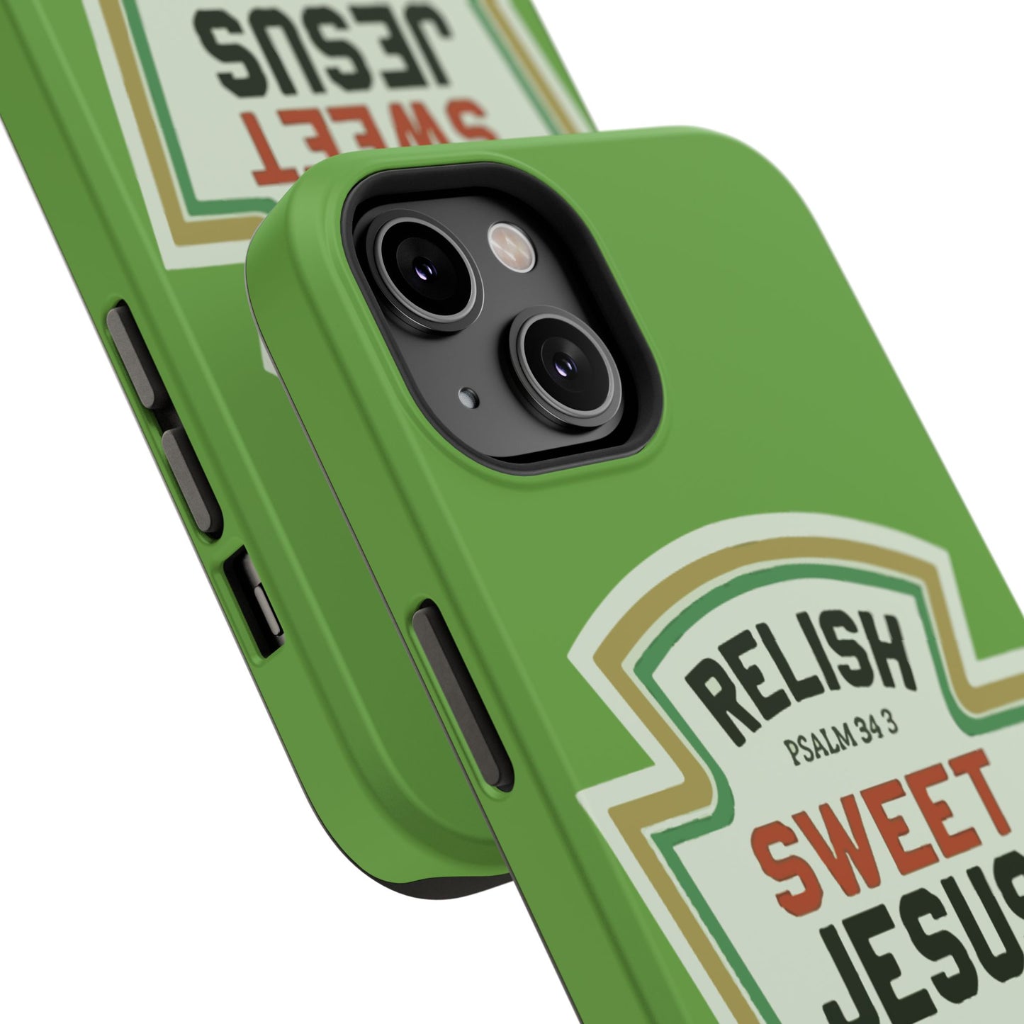 Relish Sweet Jesus Phone Case, Christian Gift, Impact-Resistant Case, Religious Phone Accessory, Faith-Based Present, Celebration Case