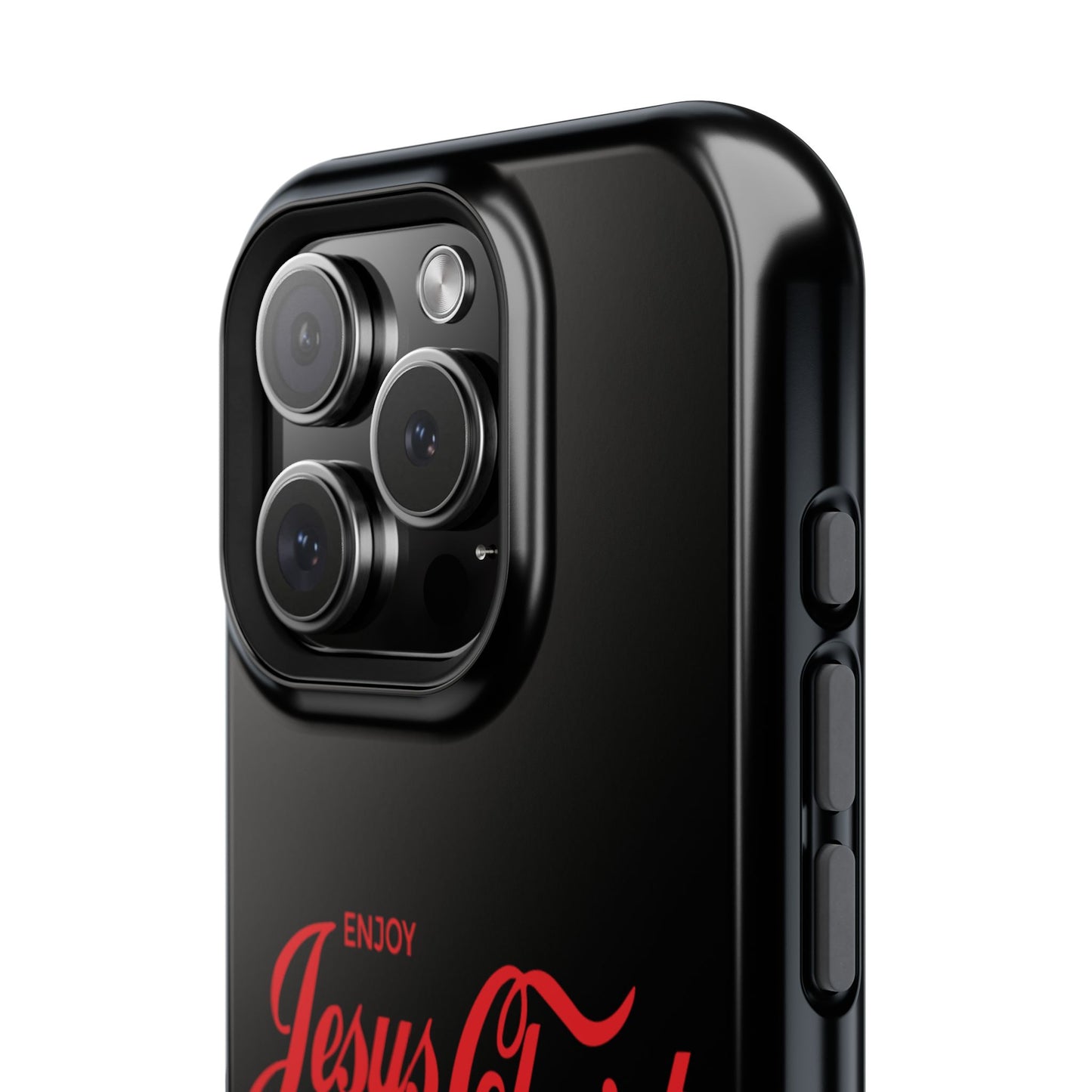 Impact-Resistant Phone Case: Enjoy Jesus Christ Lord Savior, Christian Gift, Durable Protection, Faith-Based Accessory, Holiday Gift