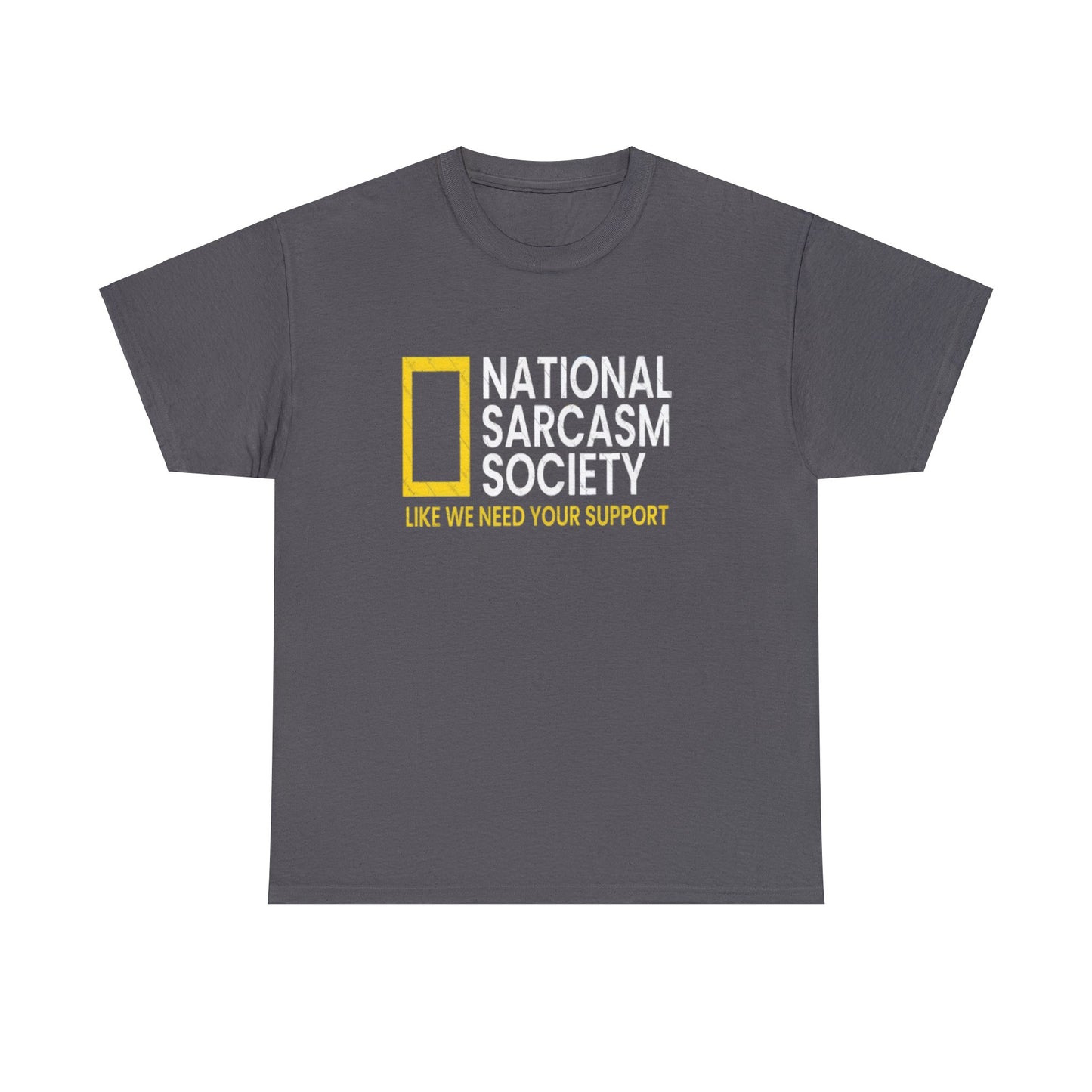 National Sarcasm Unisex Heavy Cotton Tee