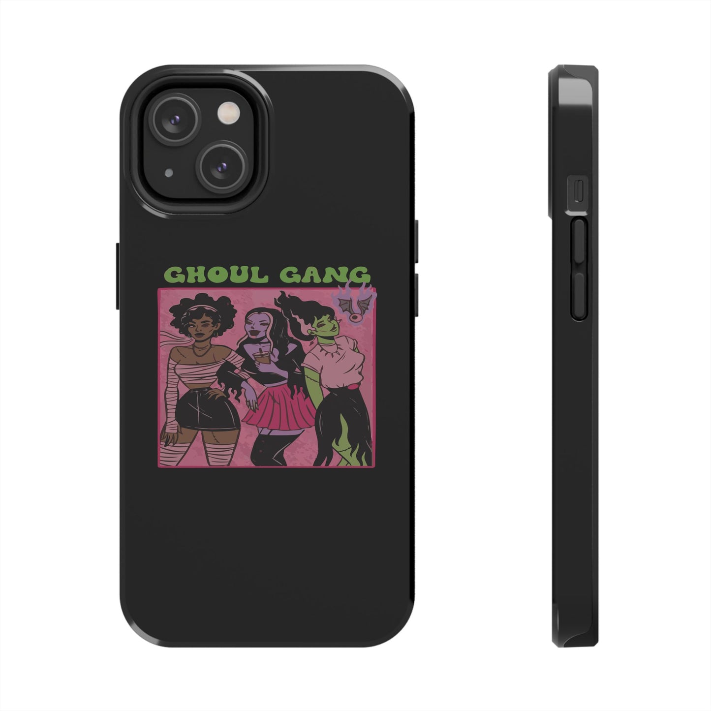 Ghoul Gang Tough Phone Cases | Unique Halloween Phone Cover, Cute Protective Case, Trendy Gift for Goth Fans, Spooky Style Accessory