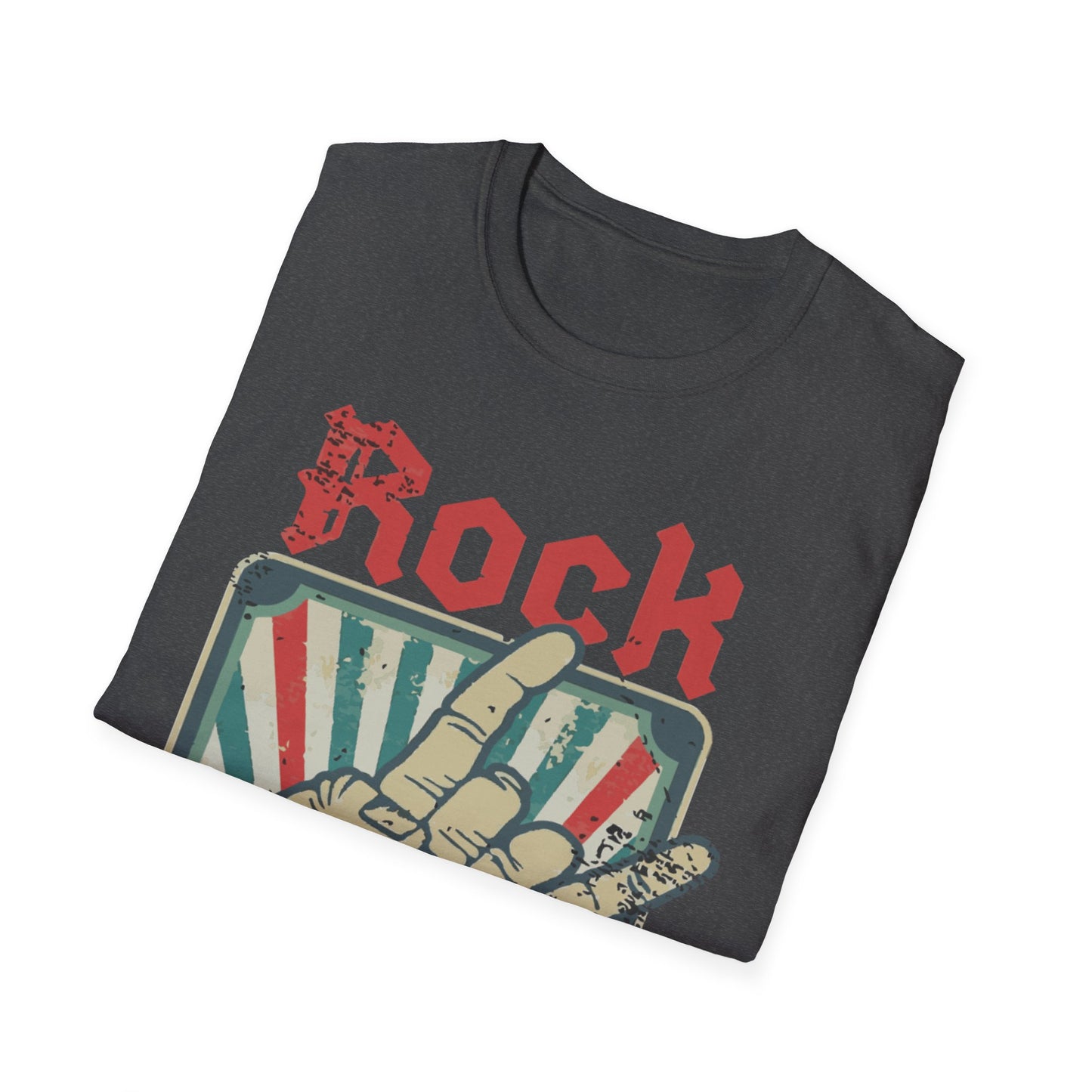 Rock On Unisex T-Shirt - Music Lover Gift, Concert Wear, Casual Style, Graphic Tee, Rock n Roll Apparel