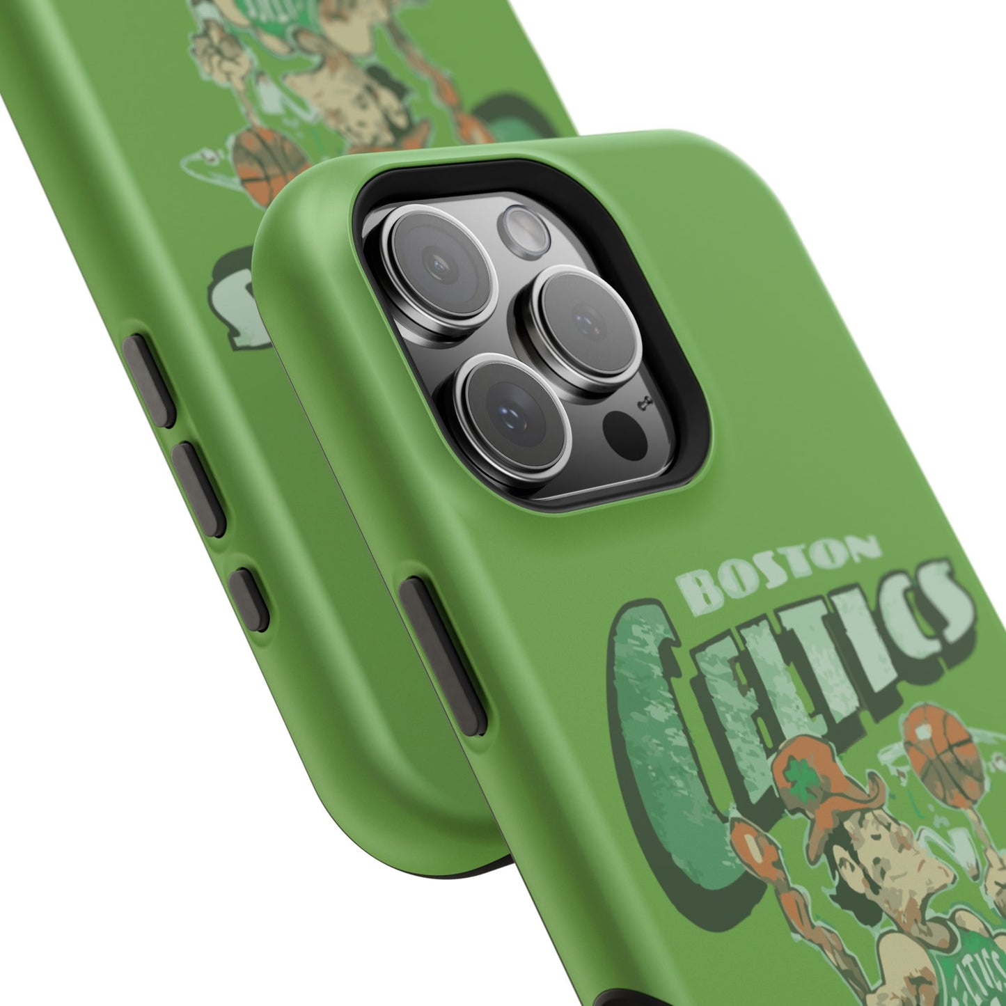 Boston Celtics Impact-Resistant Phone Case, Basketball Phone Cover, Sports Fan Gift, Sturdy Phone Case, NBA Merchandise, Team Spirit Decor