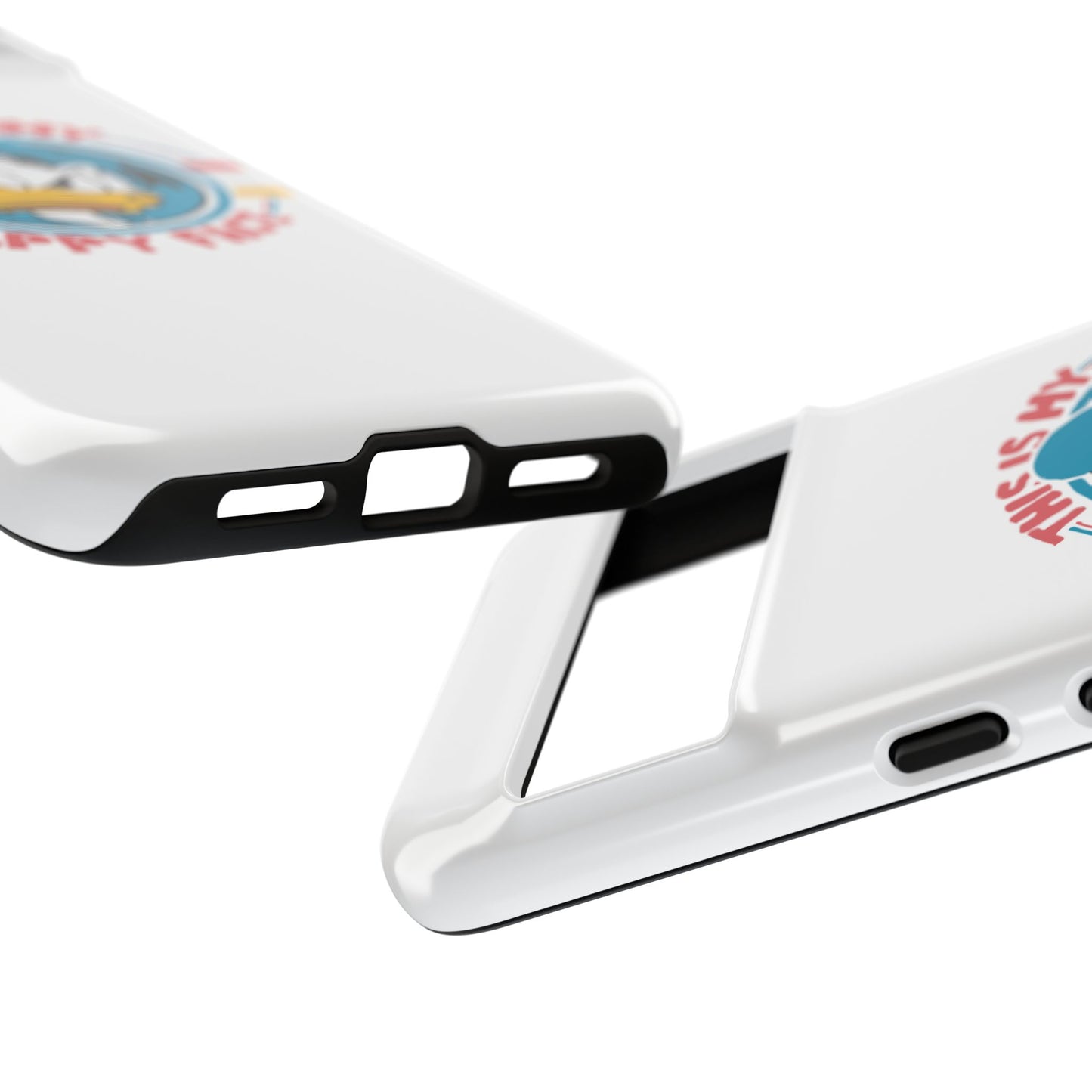 Tough Cases: This is My Happy Face Phone Case, Funny Phone Case, Donald Duck Case, Cute Phone Accessory, Gift for Disney Fans