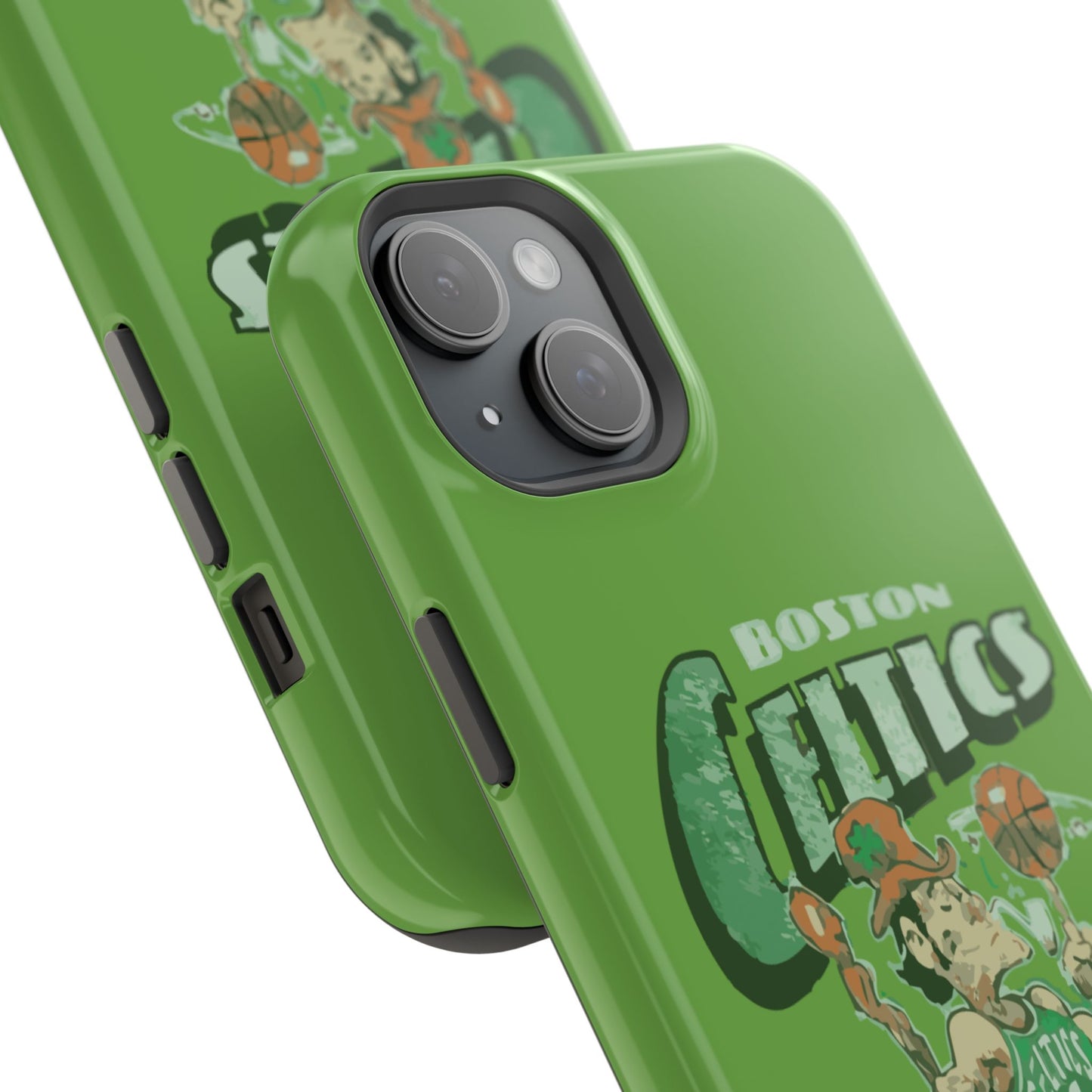 Boston Celtics Impact-Resistant Phone Case, Basketball Phone Cover, Sports Fan Gift, Sturdy Phone Case, NBA Merchandise, Team Spirit Decor