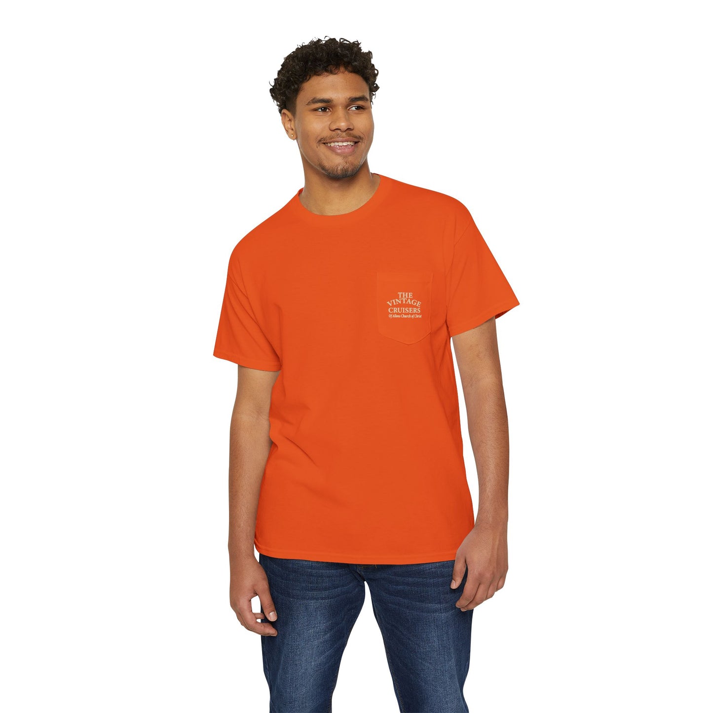 Retro Pocket Tee Allons Church of Christ Cruise 2025 Unisex T-Shirt