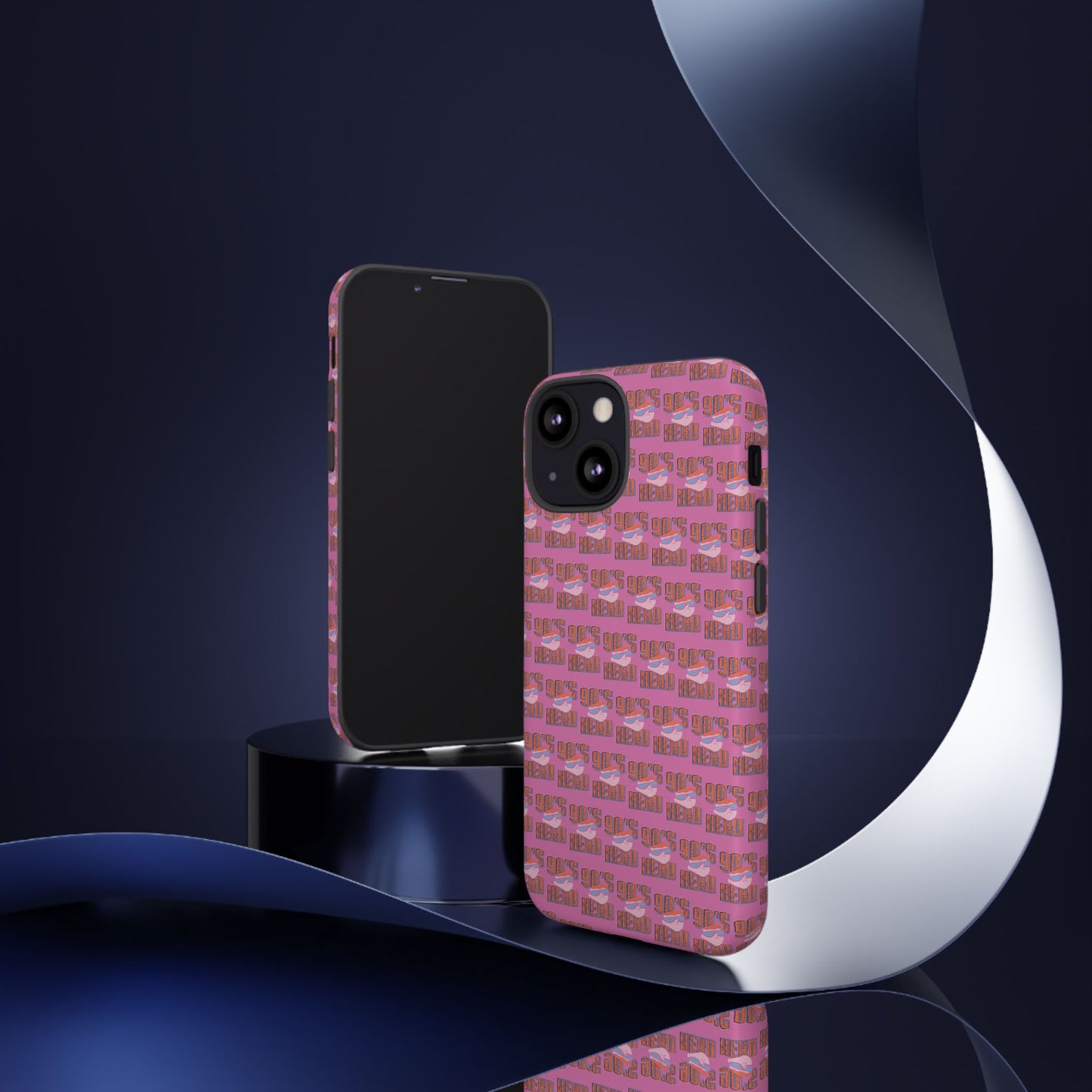 90s Vibe Phone Case, Retro Tough Cases, Gift for Nostalgia Lovers, Durable Phone Covers, 90s Themed Accessories