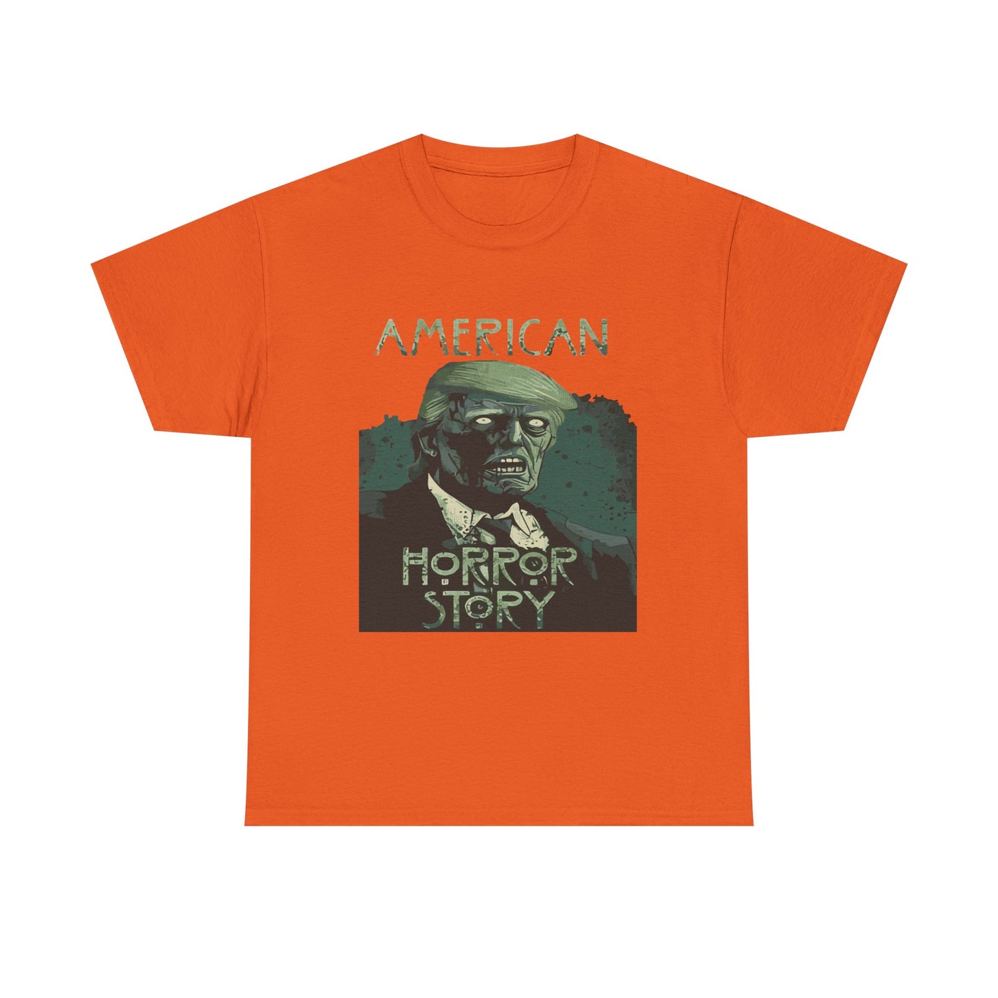 American Horror Story Unisex Heavy Cotton Tee, Horror Fan Gift, Graphic Tee, Halloween Costume, TV Show Merch