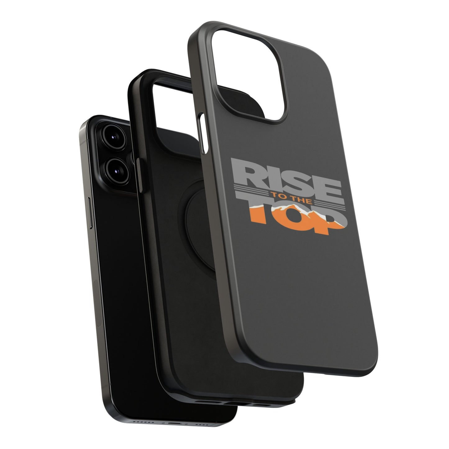 Impact-Resistant Phone Case - Rise to the Top, Durable Phone Cover, Gift for Motivational Quotes Lovers, Trendy Tech Accessories
