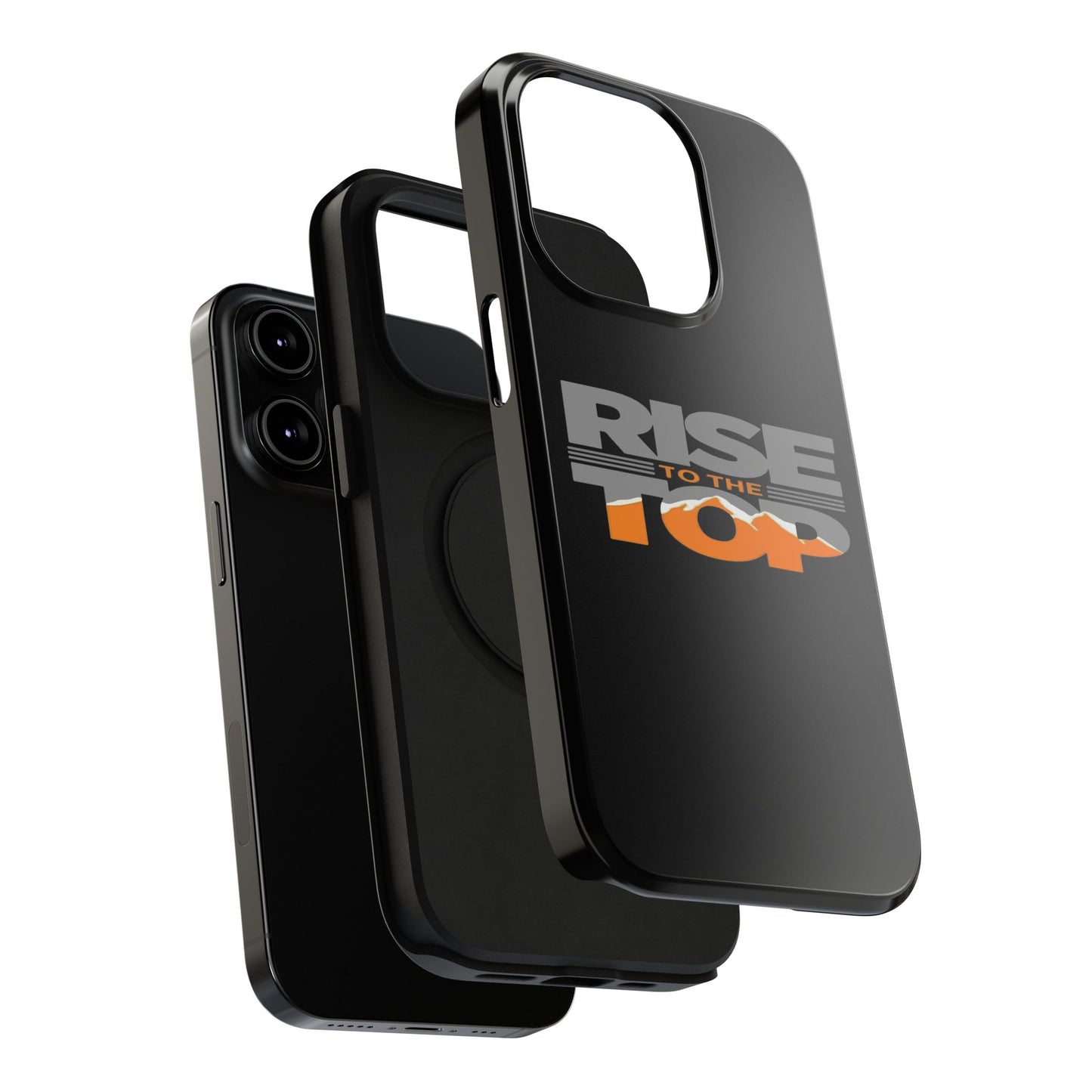 Impact-Resistant Phone Case - Rise to the Top, Durable Phone Cover, Gift for Motivational Quotes Lovers, Trendy Tech Accessories