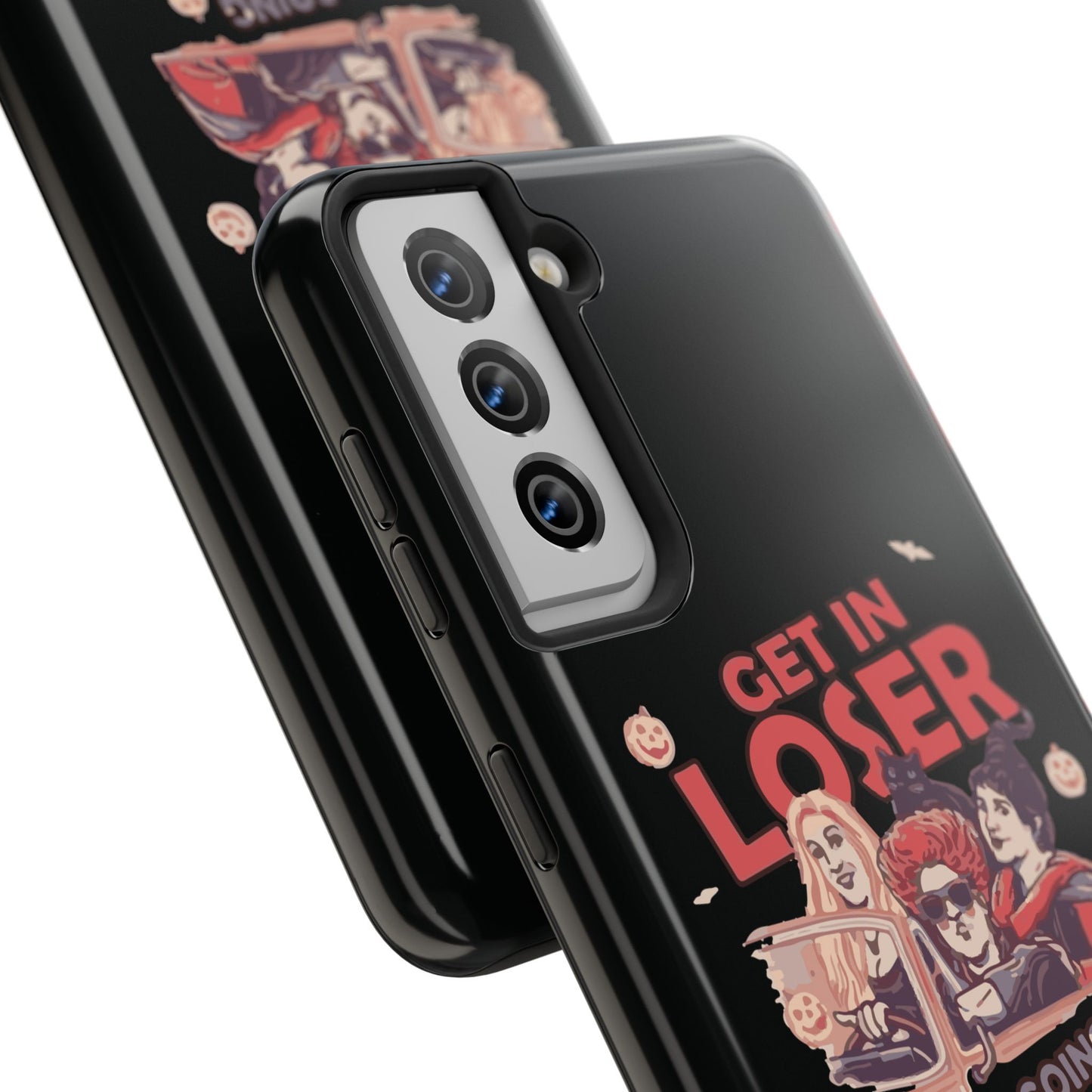 Witchy Tough Phone Case - Get in Loser Design, Halloween Gift, Spooky Style, Kawaii Aesthetic, Cell Phone Cover