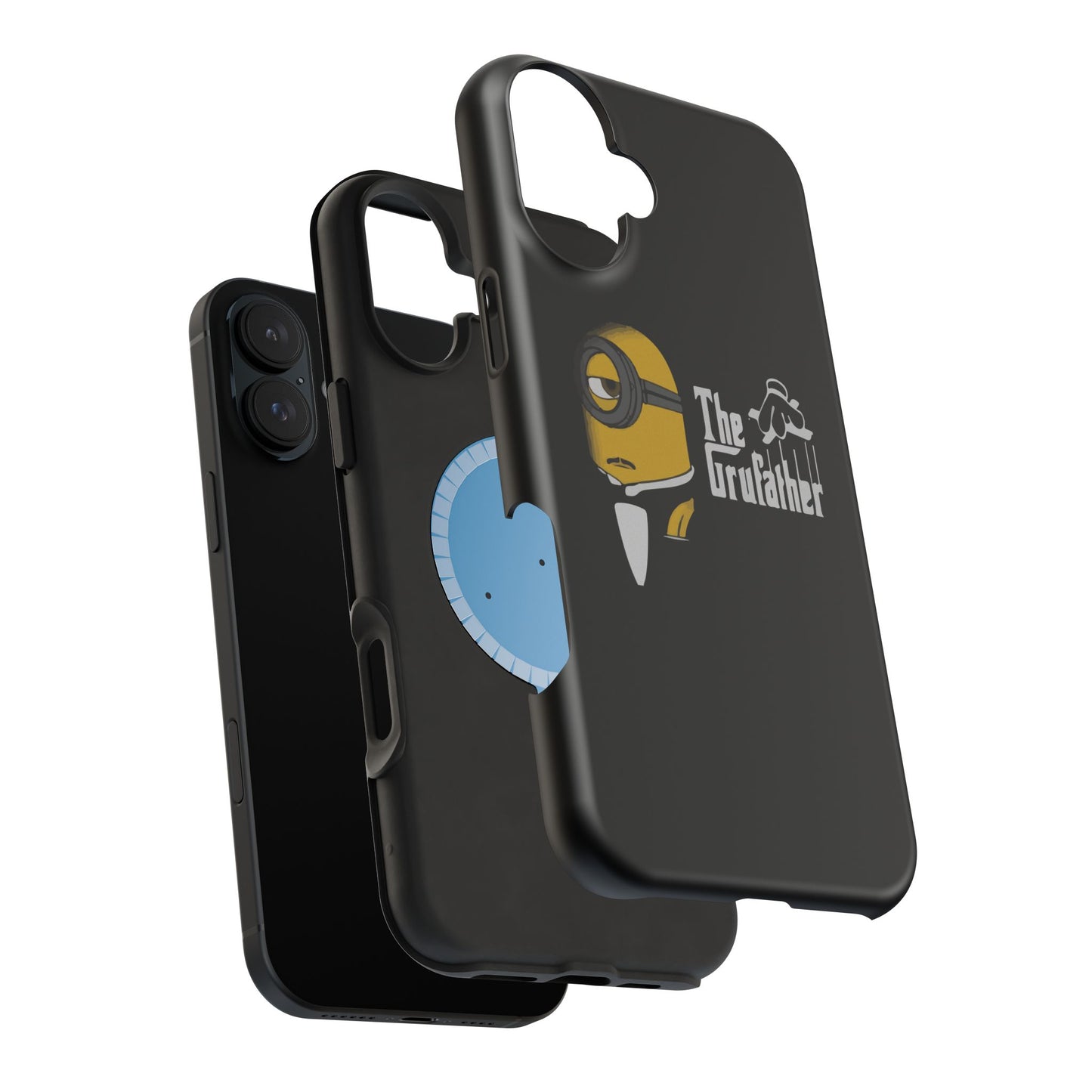 Magnetic Tough Cases: The Gruffather Phone Cover, Gift for Minions Fans, Unique Cell Phone Case, Durable Protective Case, Fun Cartoon Design
