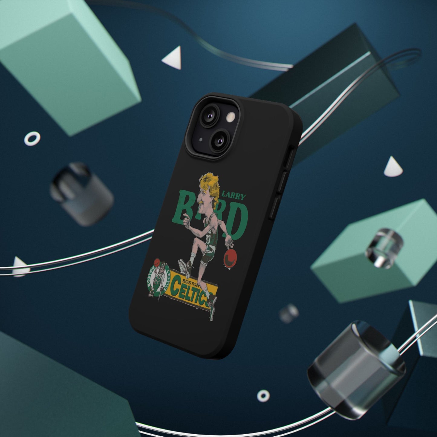 Larry Bird Impact-Resistant Phone Case, Sports Fan Gift, Basketball Accessories, Celtics Merchandise, Unique Phone Cover