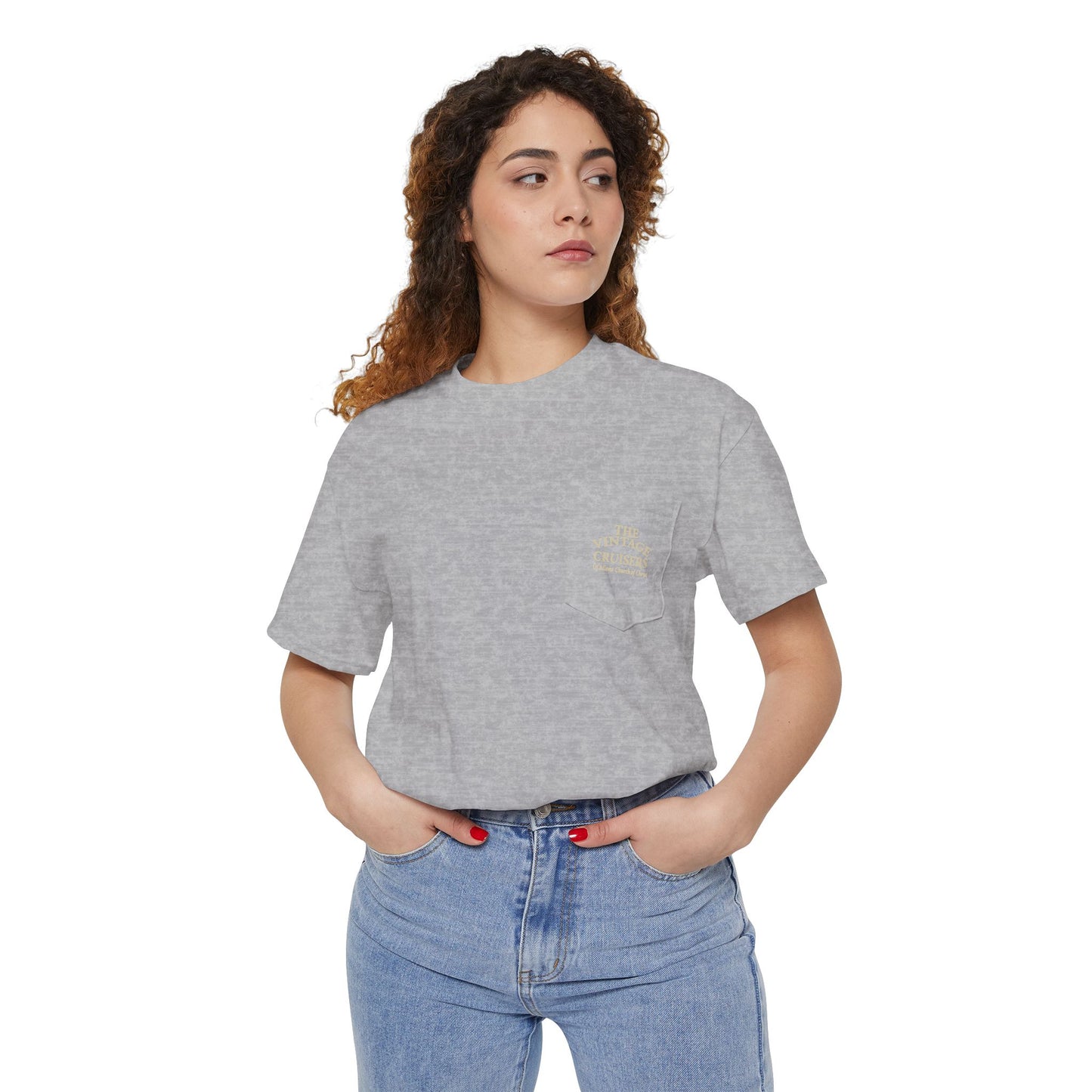 Retro Pocket Tee Allons Church of Christ Cruise 2025 Unisex T-Shirt