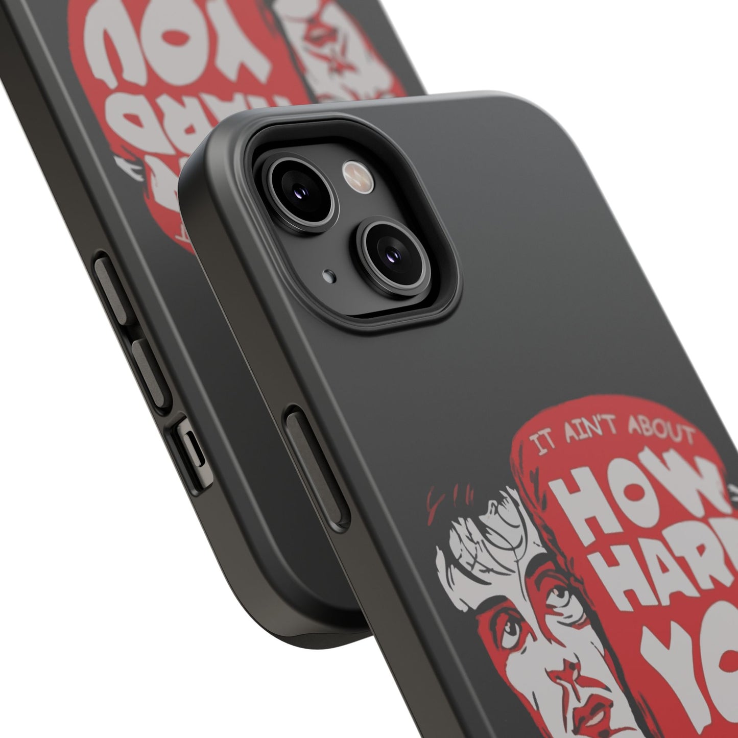 Impact-Resistant Phone Case, Rugged Smartphone Cover, Tough Phone Protection, Inspirational Gift, Motivational Tech Accessory