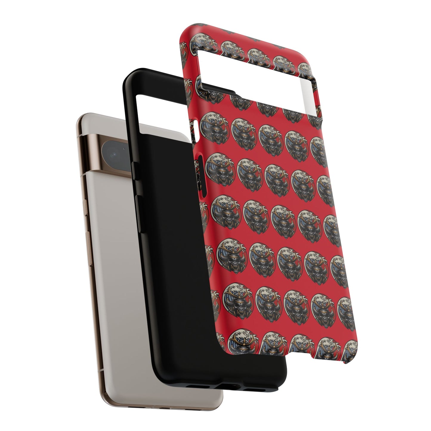 Bold Phone Case, Tough Phone Cover, Red Phone Protector, Unique Gift for Him/Her, Trendy Tech Accessory