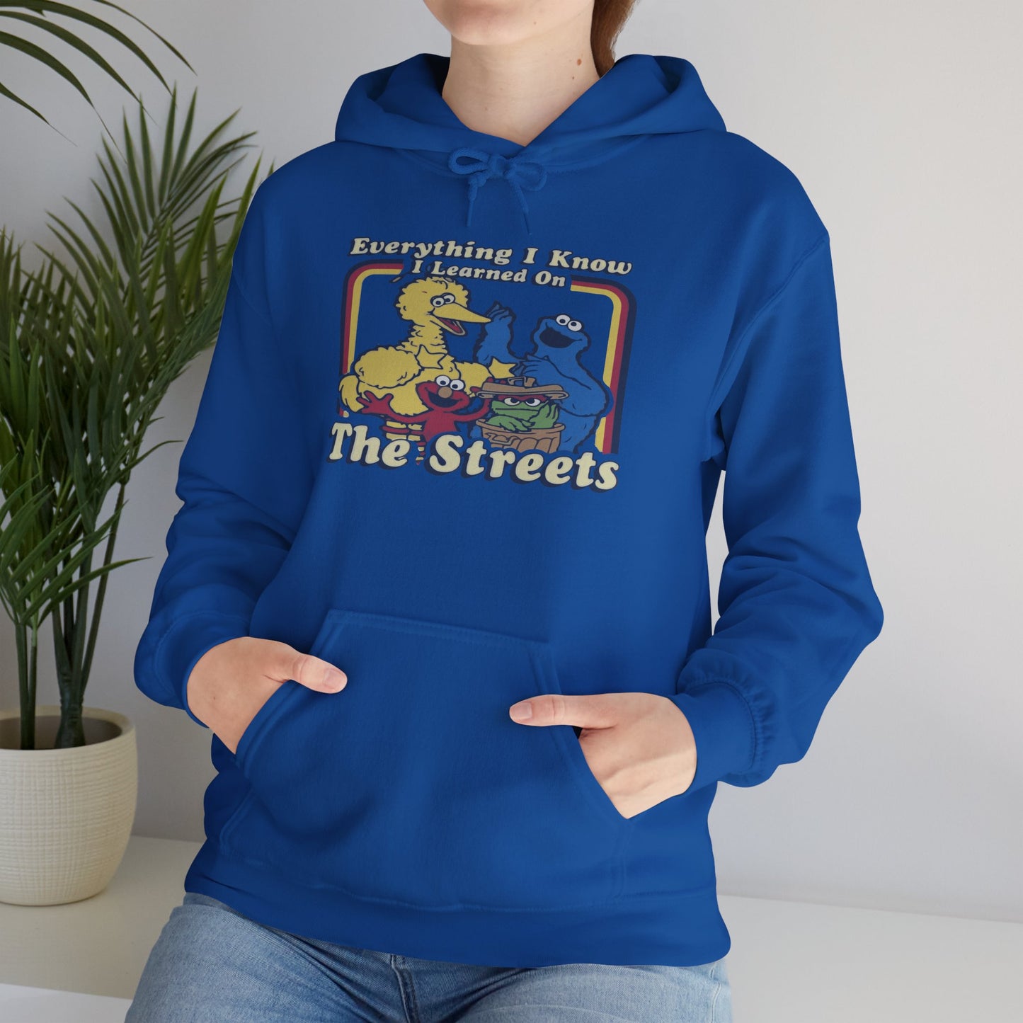 Vintage Street Art Hoodie - Cozy Unisex Sweatshirt for Creative Souls, Outdoor Relaxation, Casual Hangouts