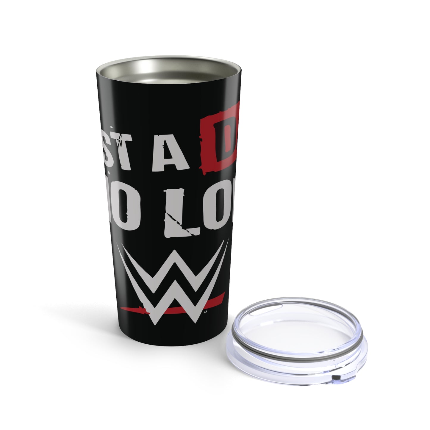 WWE Motivational Tumbler 20oz - Perfect Gift for WWE Loving Dads
