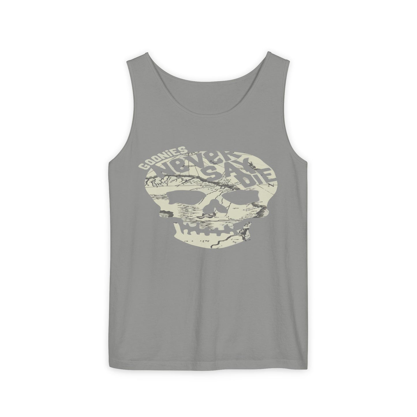 Cool Skull Graphic Tank Top, Unisex Summer Tee, Beachwear, Festival Outfit, Casual Wear, Graphic Apparel