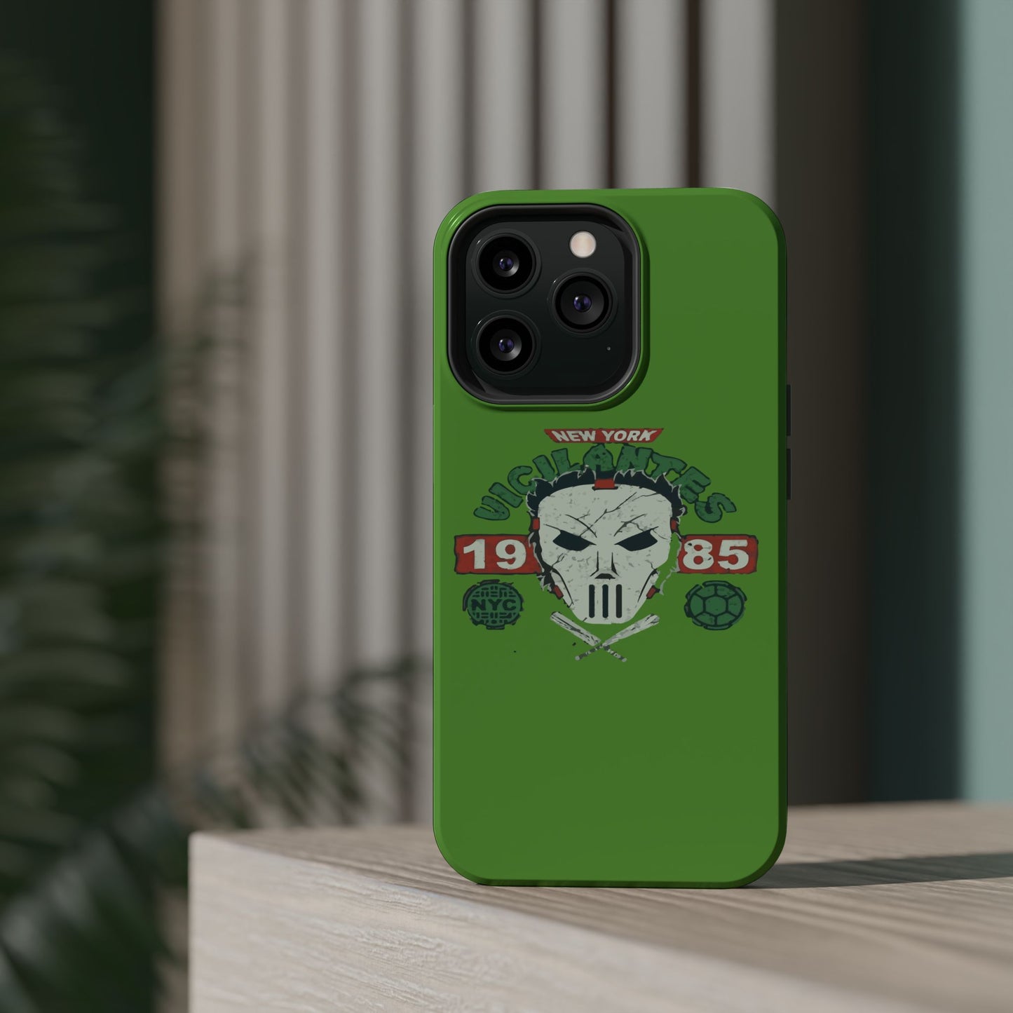 Urban Punk Phone Case, Tough Phone Cover, Skull Design Case, Gift for Him, Unique Mobile Accessory, NYC Style Case
