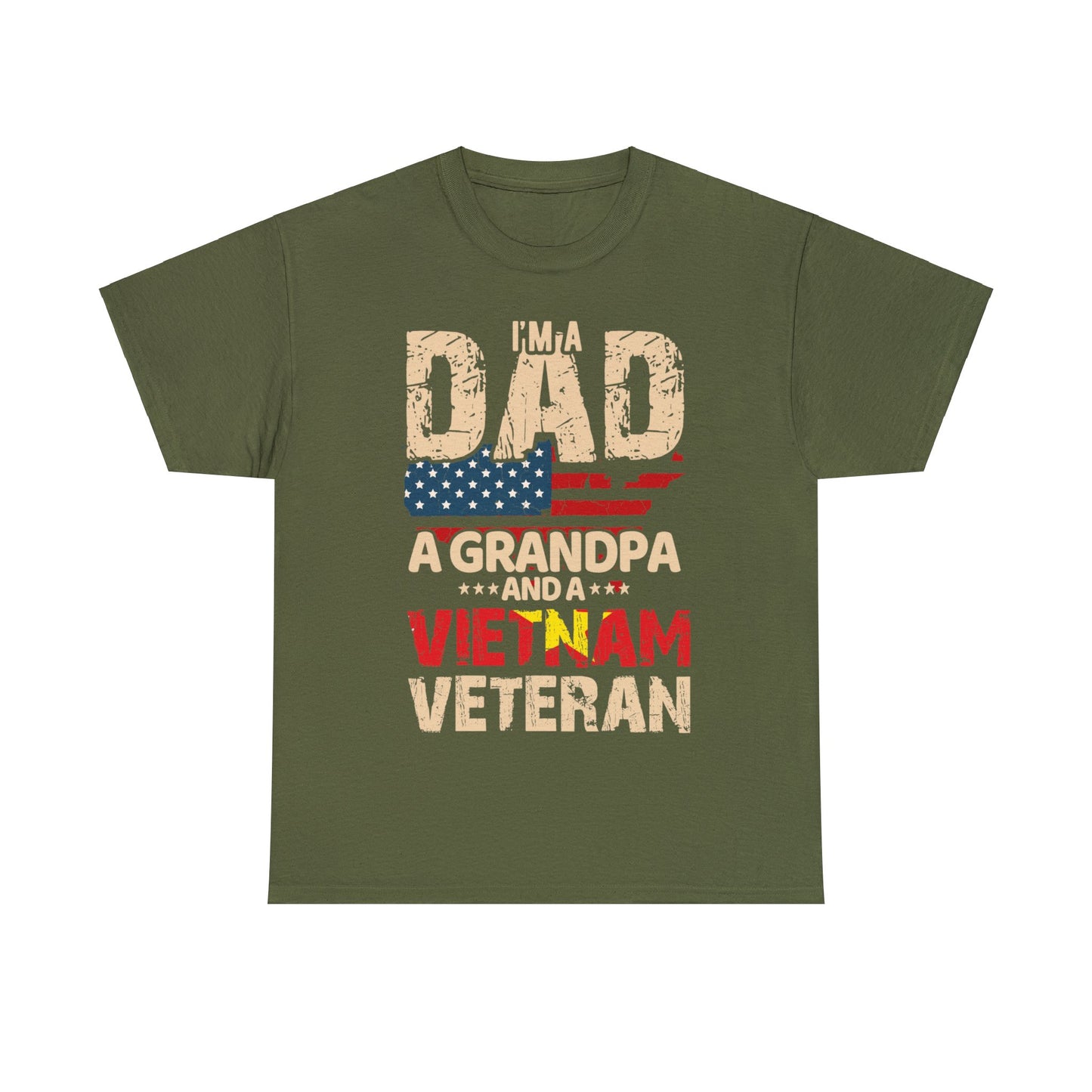 Dad Armey Heavy Cotton Tee