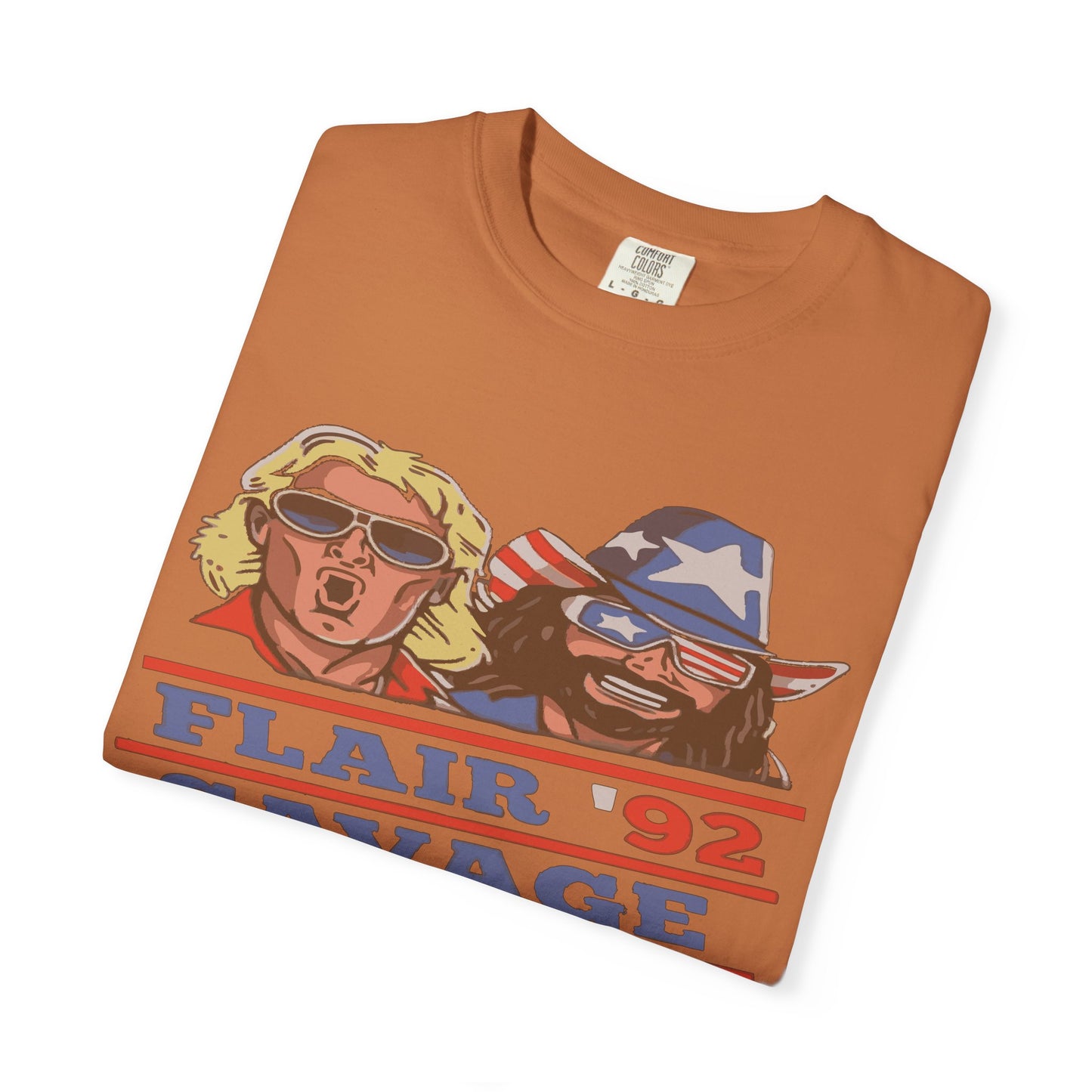 Retro Wrestling Fan T-Shirt, Unisex Graphic Tee, Flair Savage Shirt, Sports Fan Apparel, Vintage Style Gift