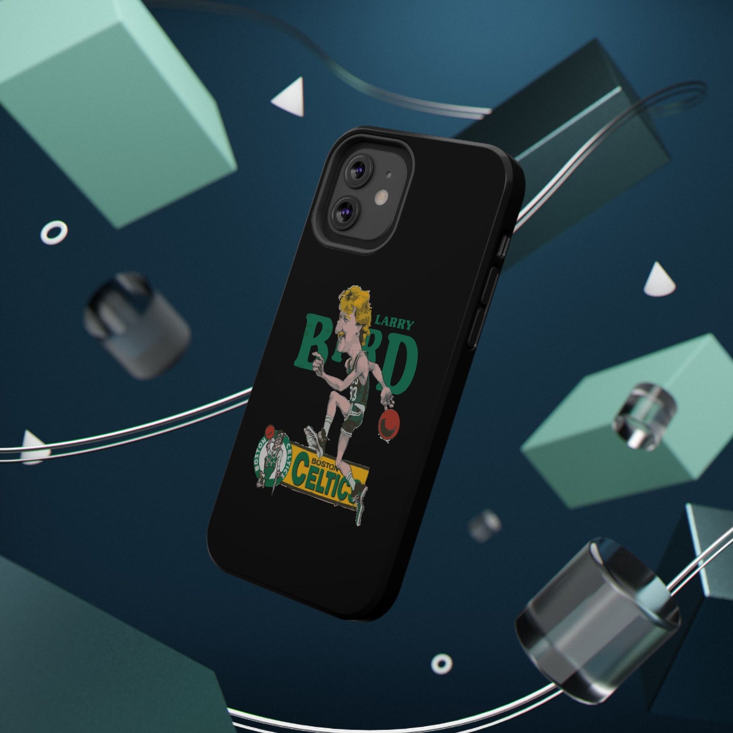 Larry Bird Impact-Resistant Phone Case, Sports Fan Gift, Basketball Accessories, Celtics Merchandise, Unique Phone Cover