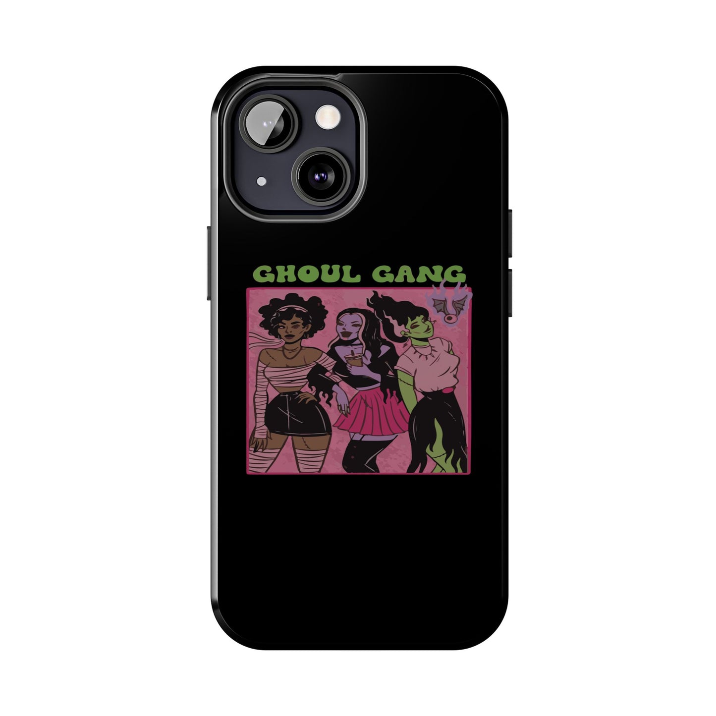 Ghoul Gang Tough Phone Cases | Unique Halloween Phone Cover, Cute Protective Case, Trendy Gift for Goth Fans, Spooky Style Accessory