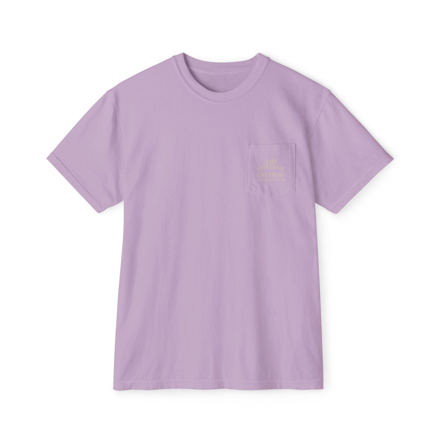 Vintage Allons church of Christ Cruise Pocket T-Shirt