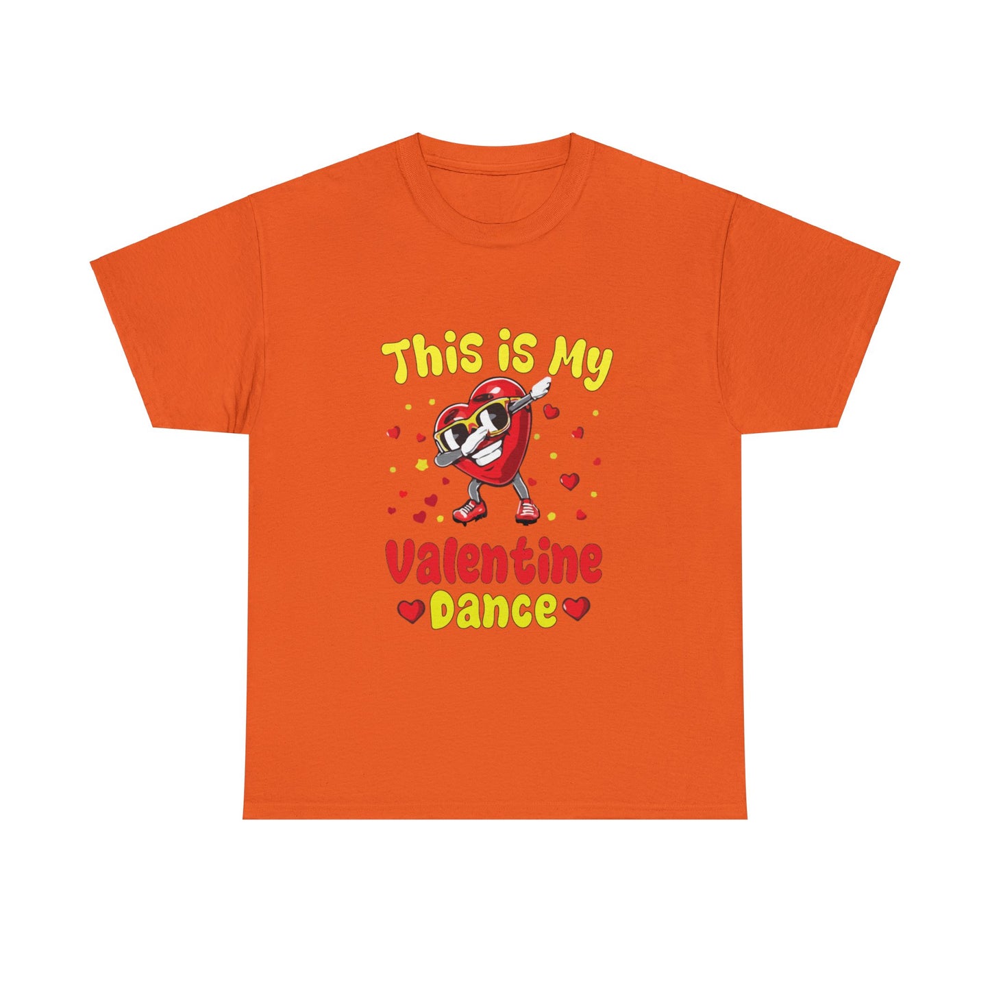 Valetine Dance Womans Unisex Heavy Cotton Tee