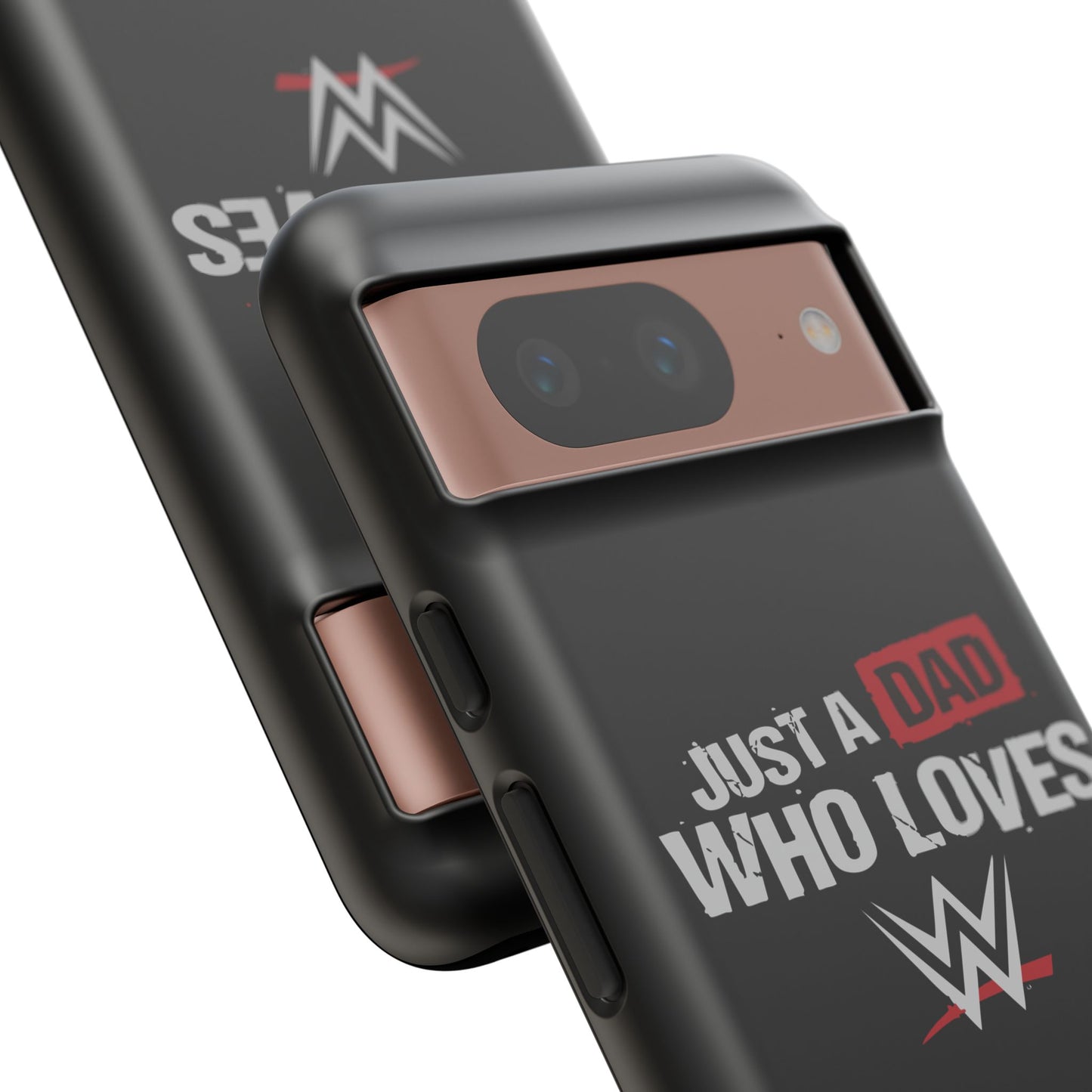 WWE Dad Phone Case, Tough Cases for Fathers, Gifts for Dad, Father's Day, Wrestling Fan Merchandise, Just a Dad Who Loves WWE