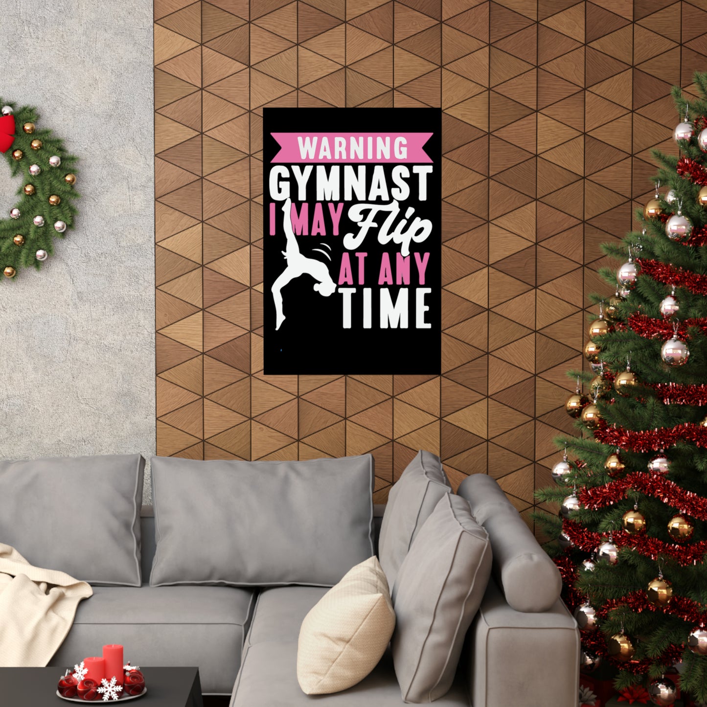 Flip Any Time Matte Vertical Posters