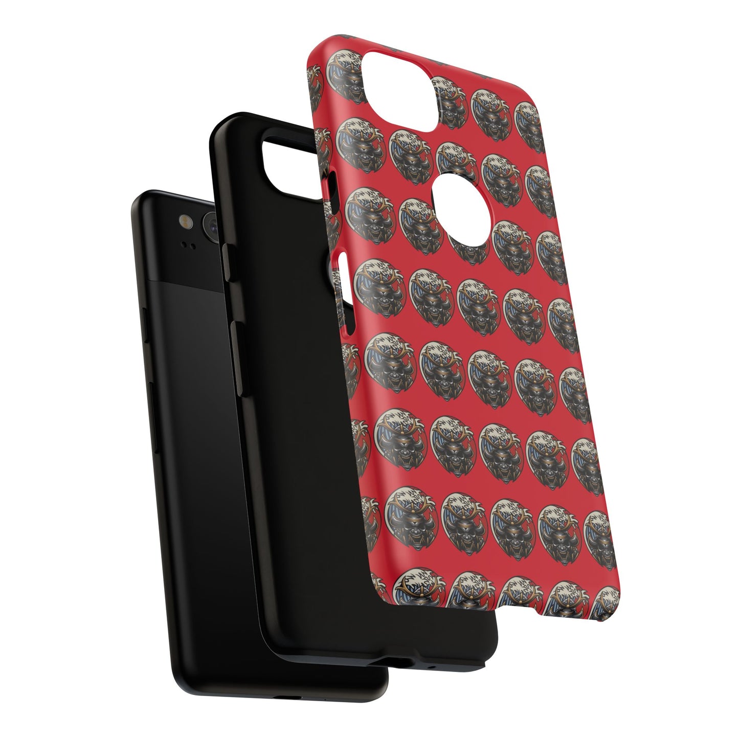Bold Phone Case, Tough Phone Cover, Red Phone Protector, Unique Gift for Him/Her, Trendy Tech Accessory