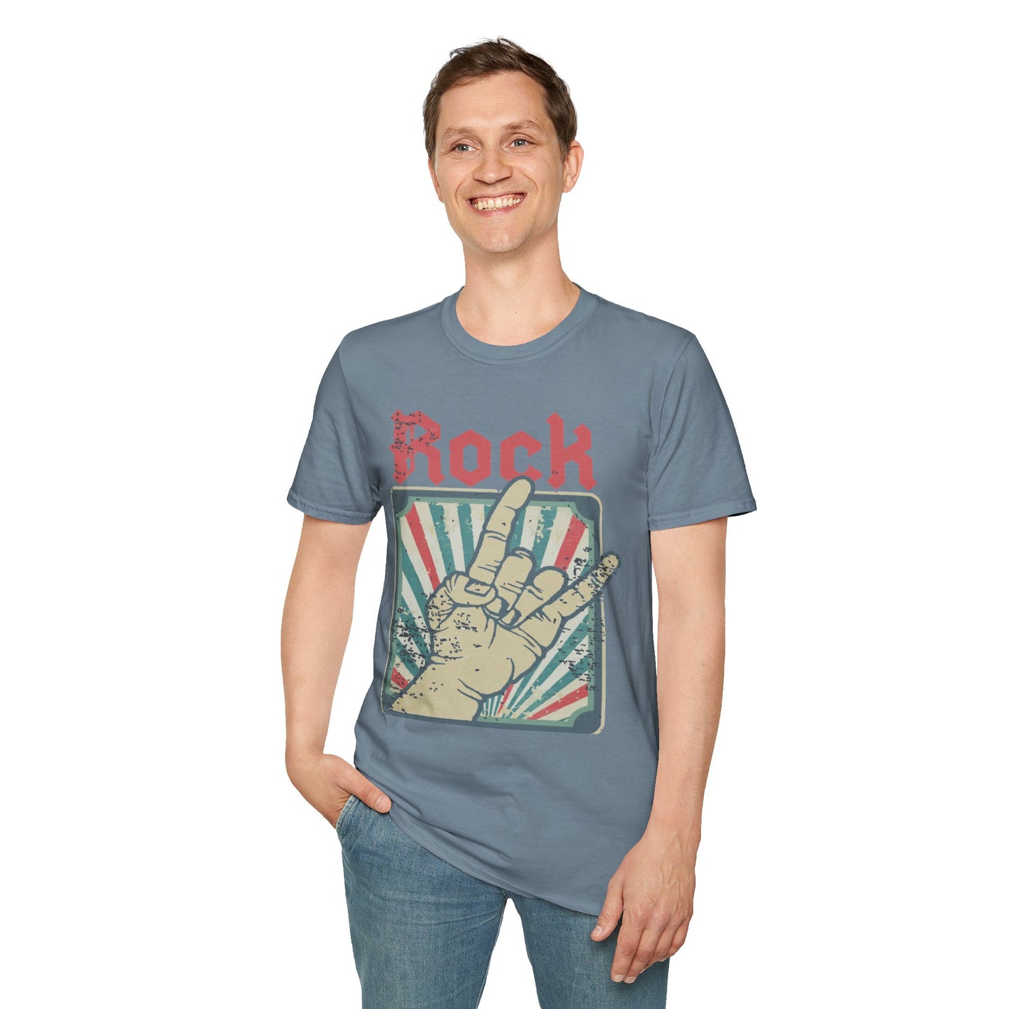 Rock On Unisex T-Shirt - Music Lover Gift, Concert Wear, Casual Style, Graphic Tee, Rock n Roll Apparel