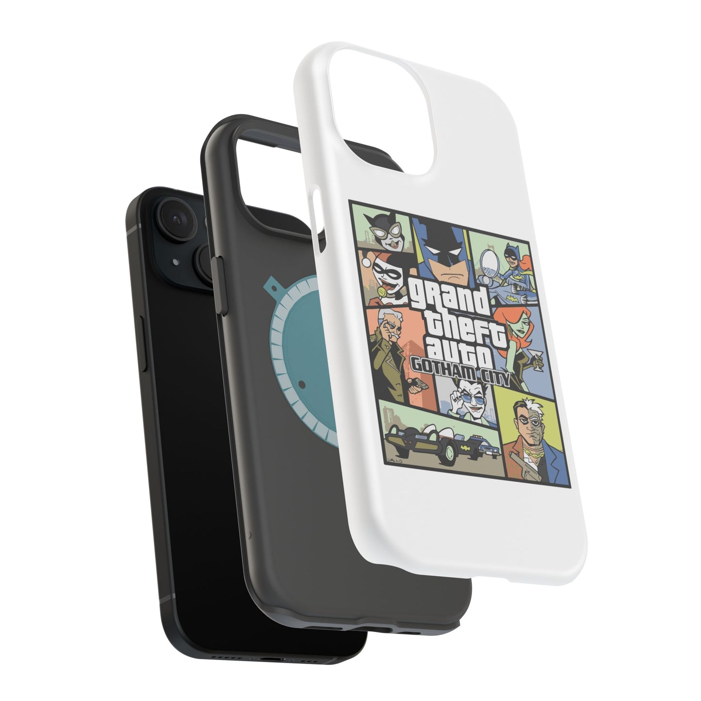Grand Theft Auto Magnetic Tough Case, Gaming Phone Case, GTA Art Phone Cover, Gifts for Gamers, Cool Cell Phone Case