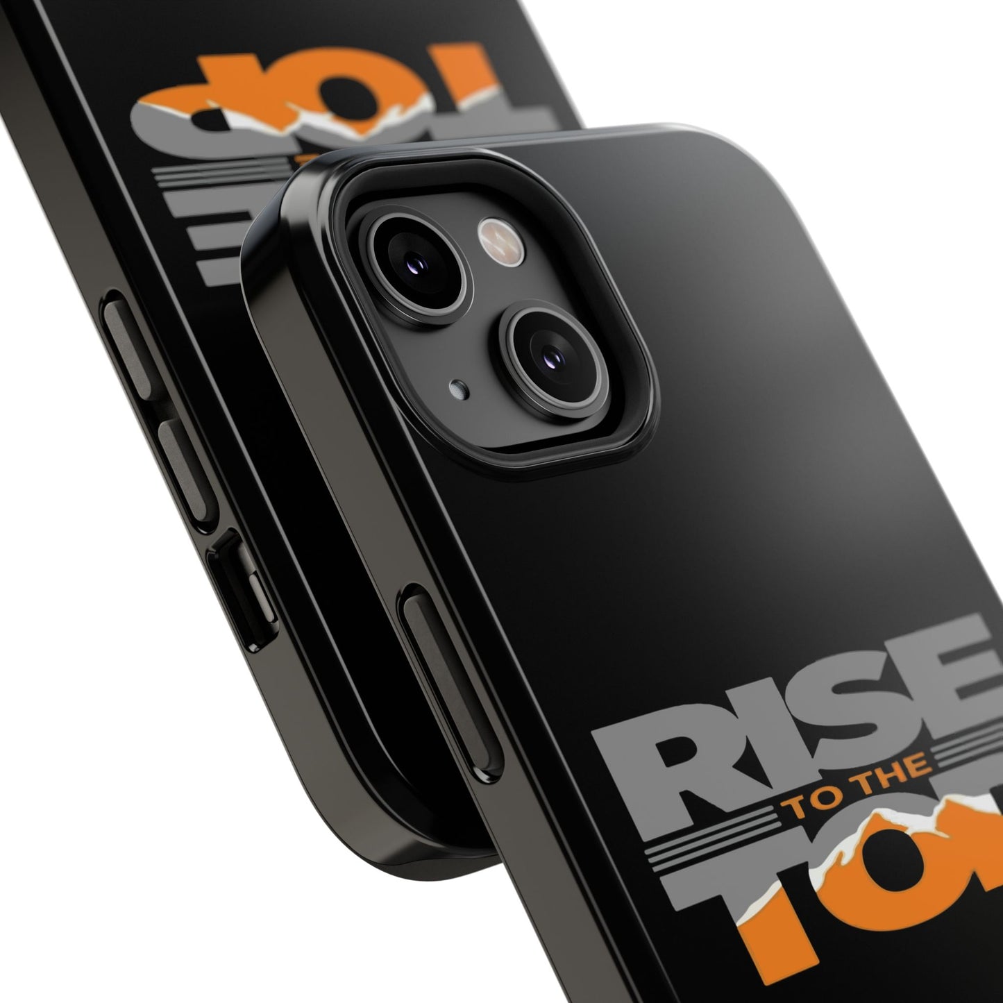 Impact-Resistant Phone Case - Rise to the Top, Durable Phone Cover, Gift for Motivational Quotes Lovers, Trendy Tech Accessories