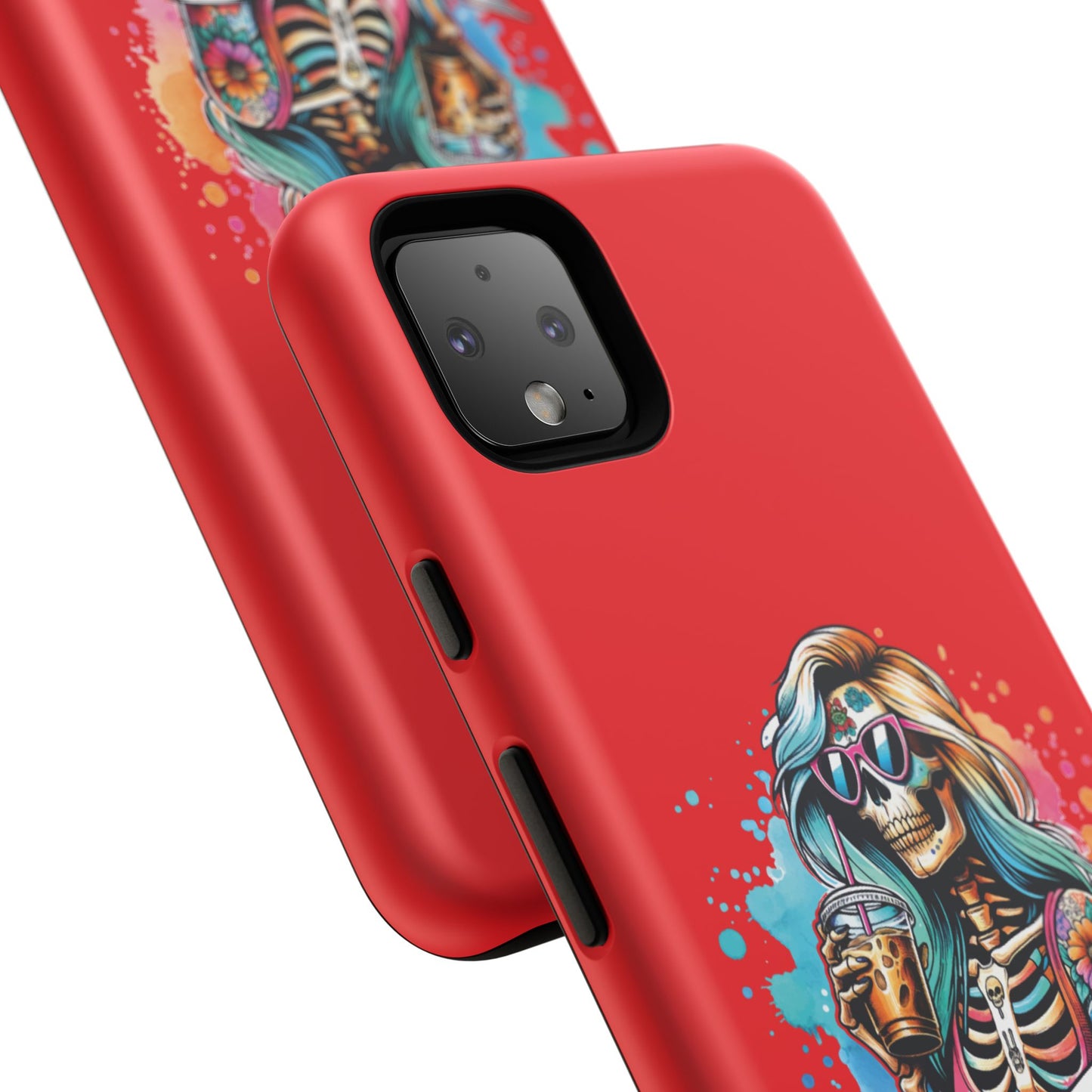 Cool Moms Club Phone Case - Tough Cases, Funky Phone Cover, Gift for Moms, Skeleton Design, Trendy Tech Accessories