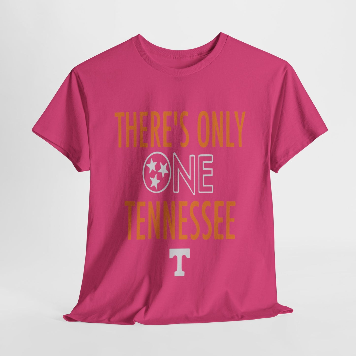 Tennessee Pride Tee, Unisex Heavy Cotton Tee, Tennessee Fans Gift, College Sports Apparel, Casual Everyday Wear, State Pride Shirt