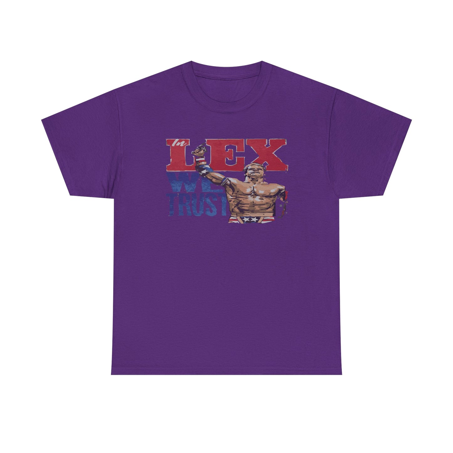 Unisex Cotton Tee with 'In Lex We Trust' Design, Casual Wear, Gift for Him/Her, Birthday, Independence Day, Patriotic Apparel