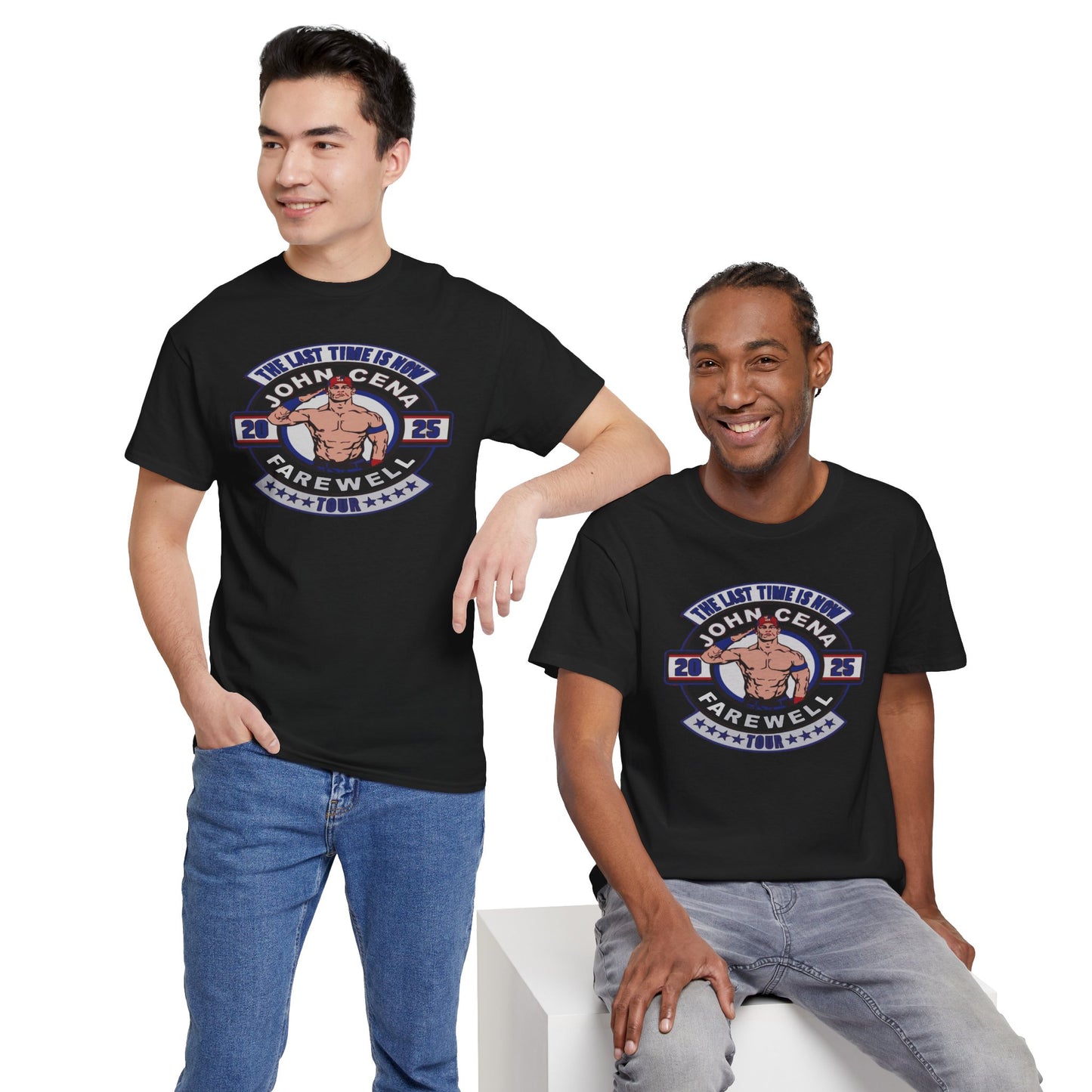 Wrestling Tribute Tee, John Cena Farewell Shirt, Unisex Graphic Tee, Fan Merchandise, Gift for Sports Lovers