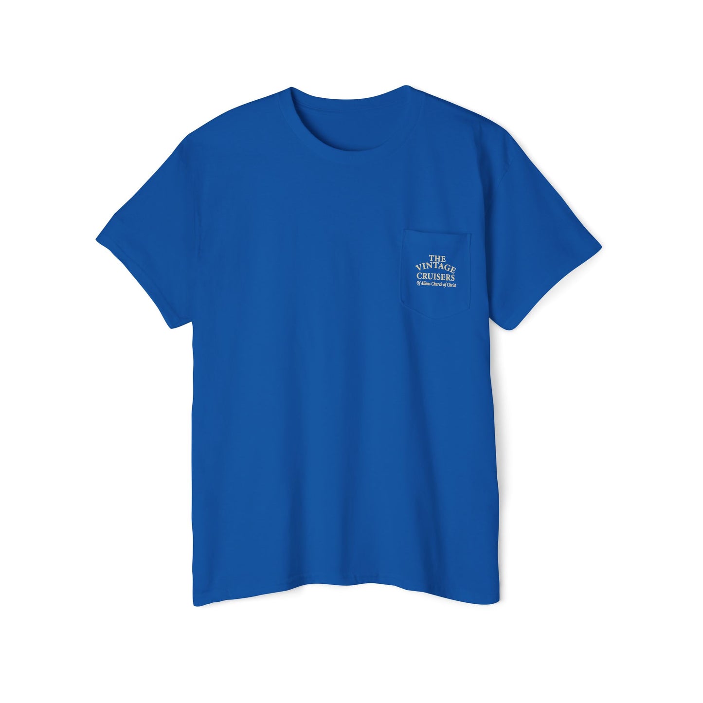 Retro Pocket Tee Allons Church of Christ Cruise 2025 Unisex T-Shirt