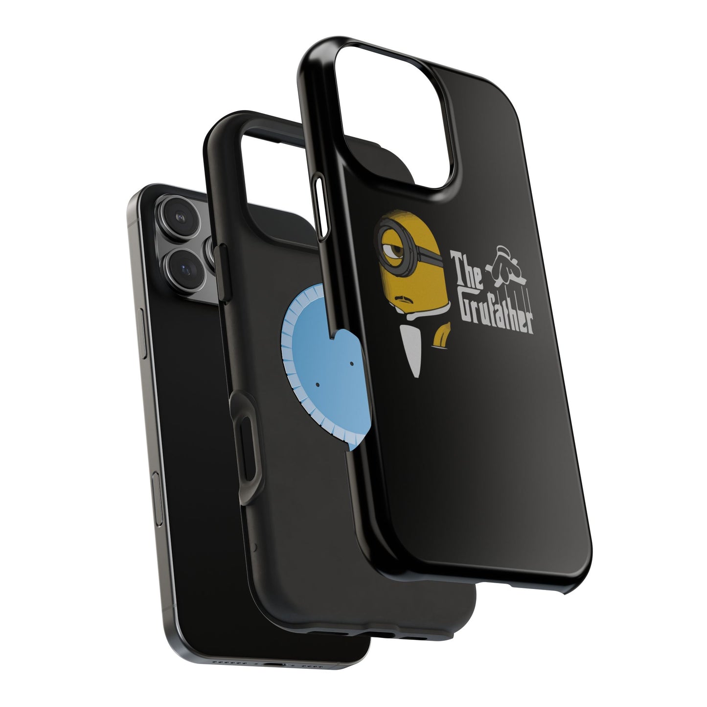 Magnetic Tough Cases: The Gruffather Phone Cover, Gift for Minions Fans, Unique Cell Phone Case, Durable Protective Case, Fun Cartoon Design