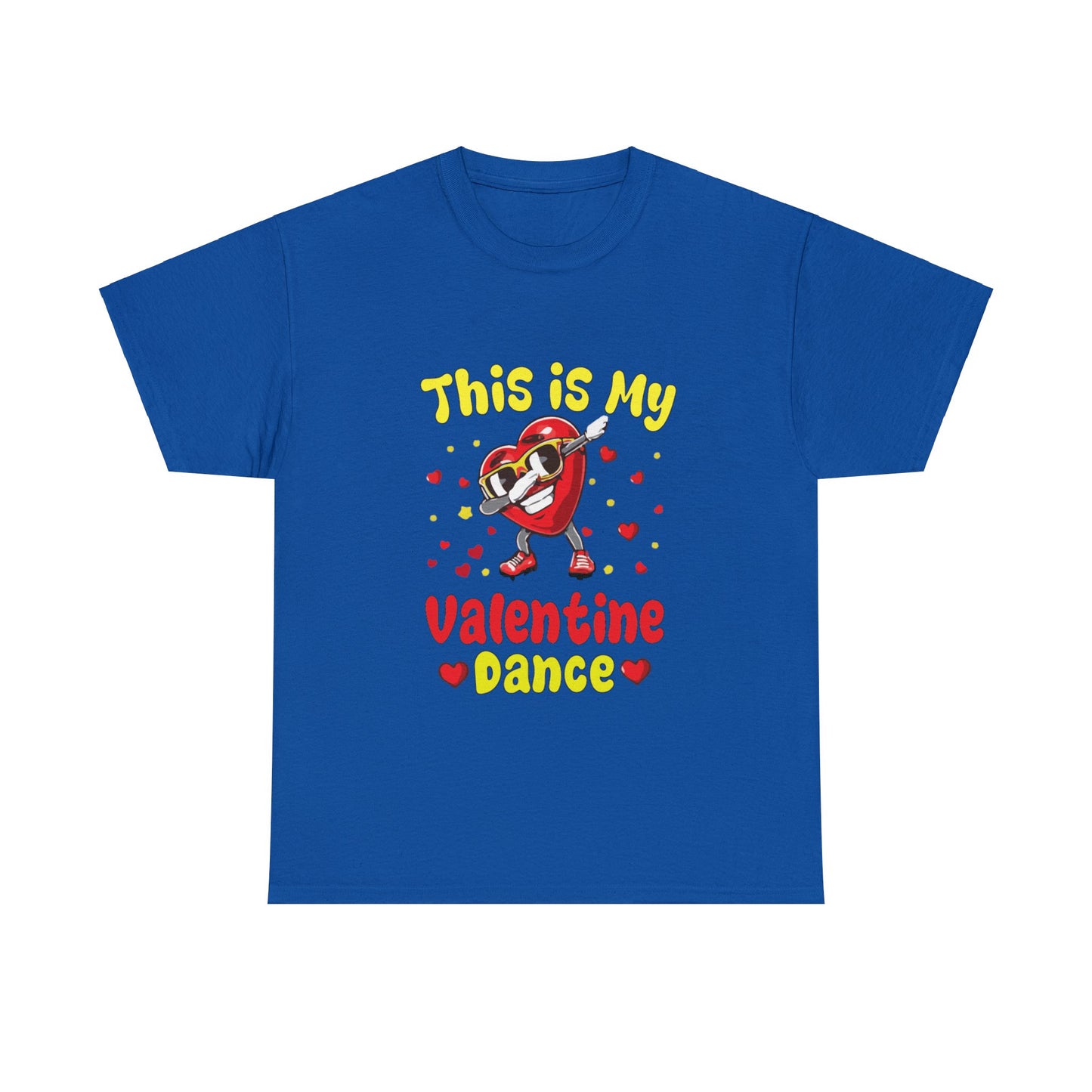 Valetine Dance Shirt Unisex Heavy Cotton Tee