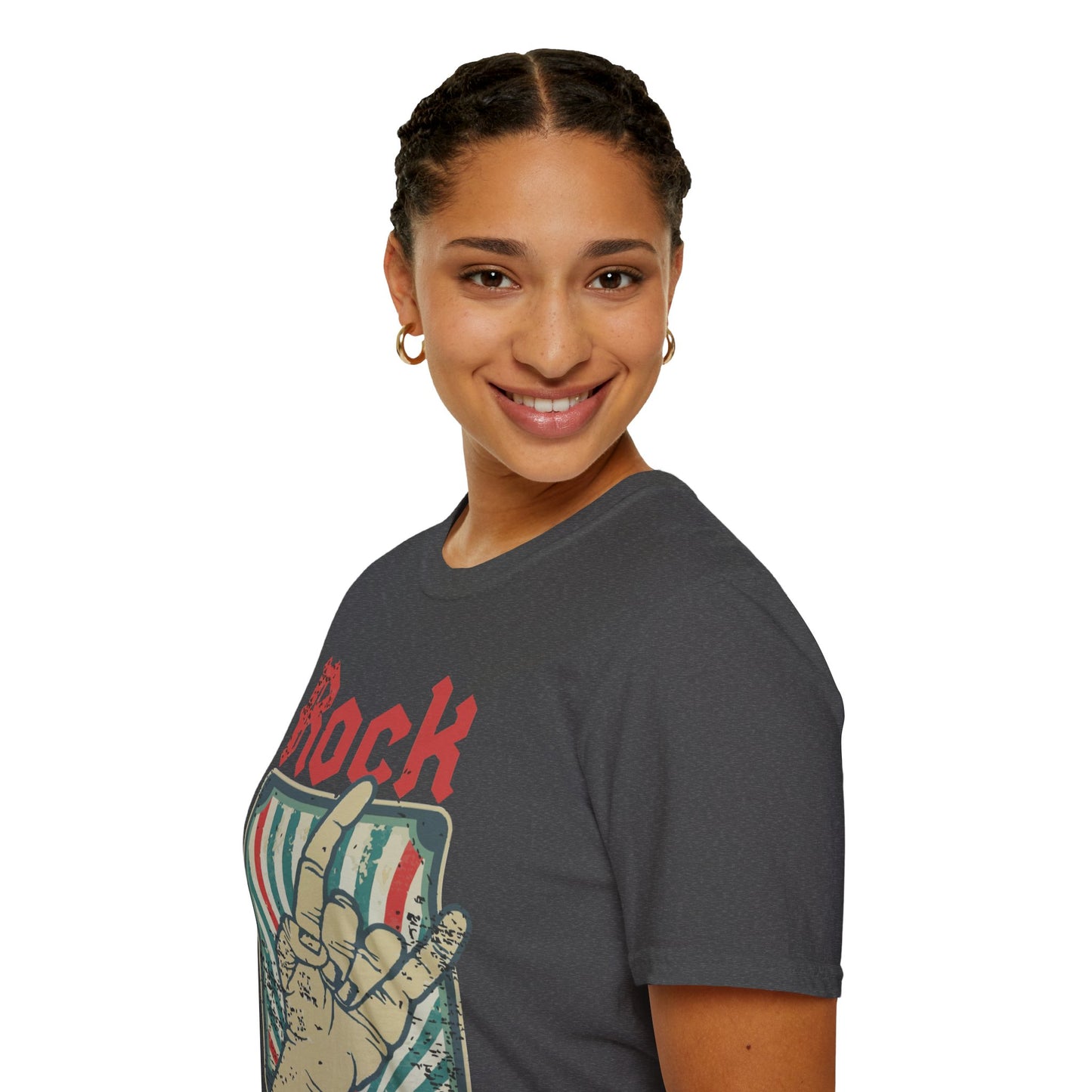 Rock On Unisex T-Shirt - Music Lover Gift, Concert Wear, Casual Style, Graphic Tee, Rock n Roll Apparel