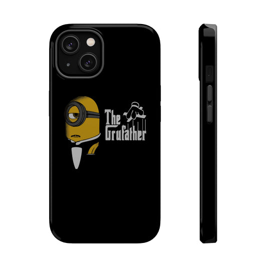 Magnetic Tough Cases: The Gruffather Phone Cover, Gift for Minions Fans, Unique Cell Phone Case, Durable Protective Case, Fun Cartoon Design