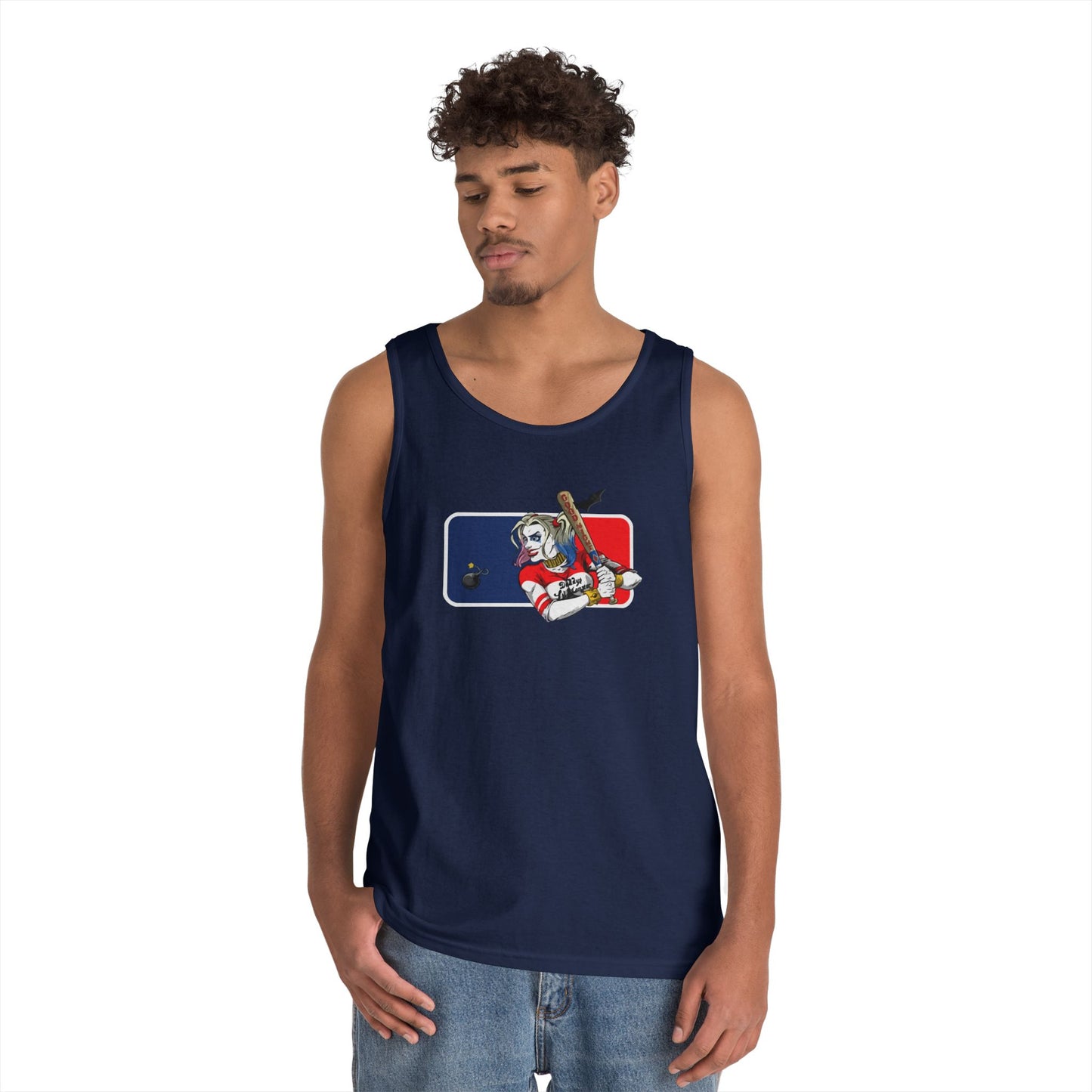 Harley Quinn Unisex Tank Top - DC MLB Summer Wear