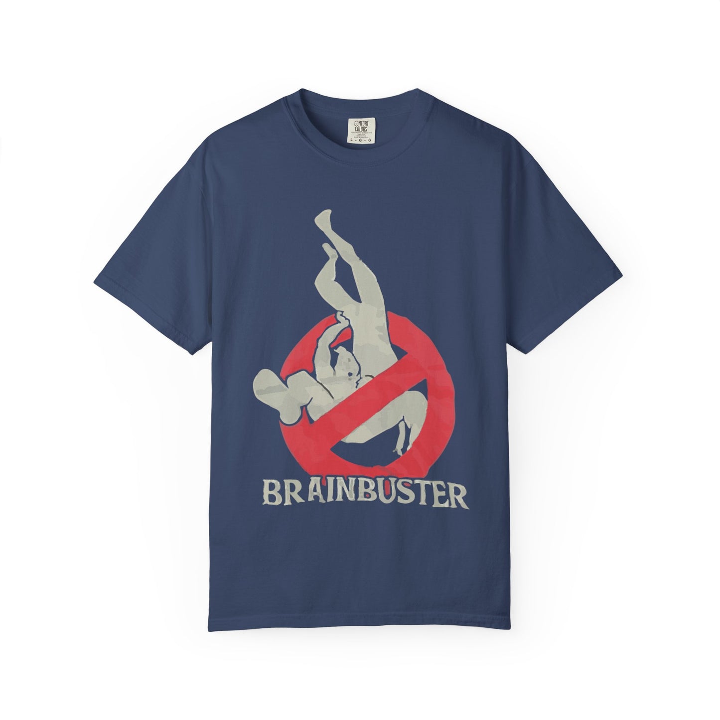 Unisex Fun Graphic T-Shirt, Graphic Tee, Casual Wear, Gift for Wrestling Fans, Brainbuster Design, Humor Apparel, Everyday Style
