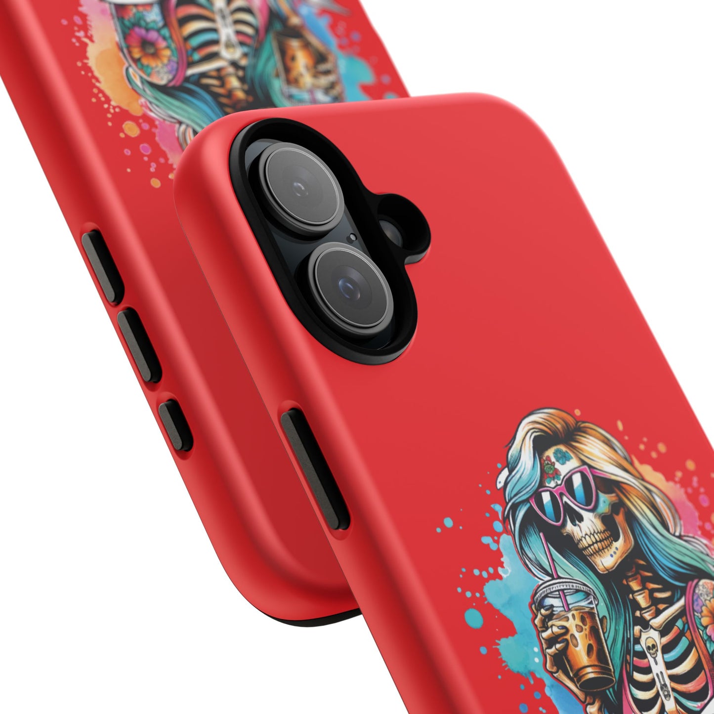 Cool Moms Club Phone Case - Tough Cases, Funky Phone Cover, Gift for Moms, Skeleton Design, Trendy Tech Accessories