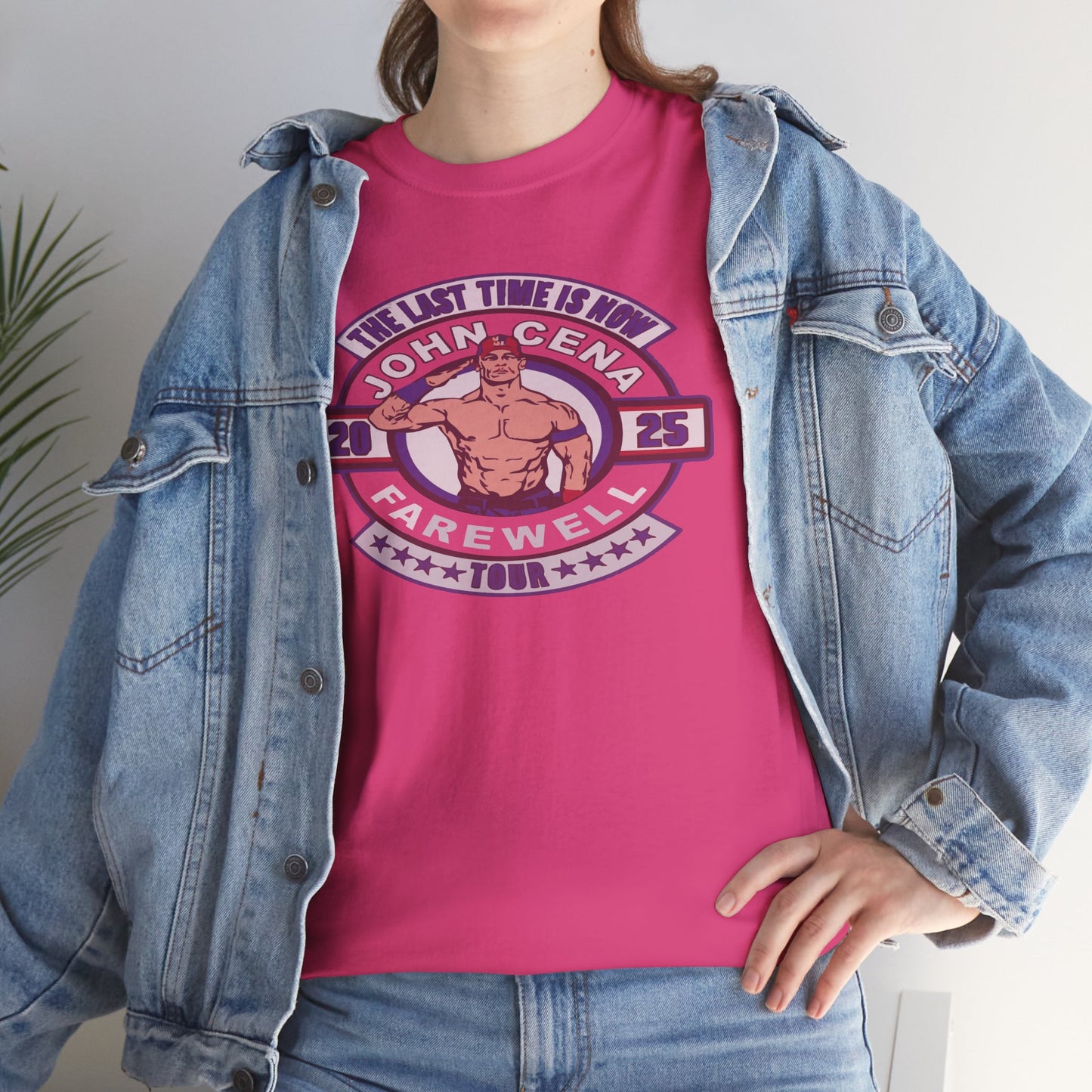 Wrestling Tribute Tee, John Cena Farewell Shirt, Unisex Graphic Tee, Fan Merchandise, Gift for Sports Lovers